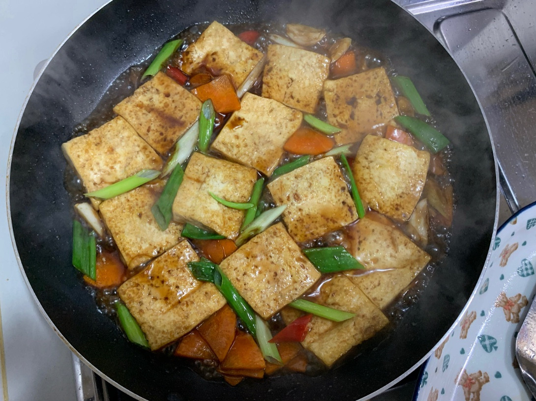 蔥辣燒豆腐