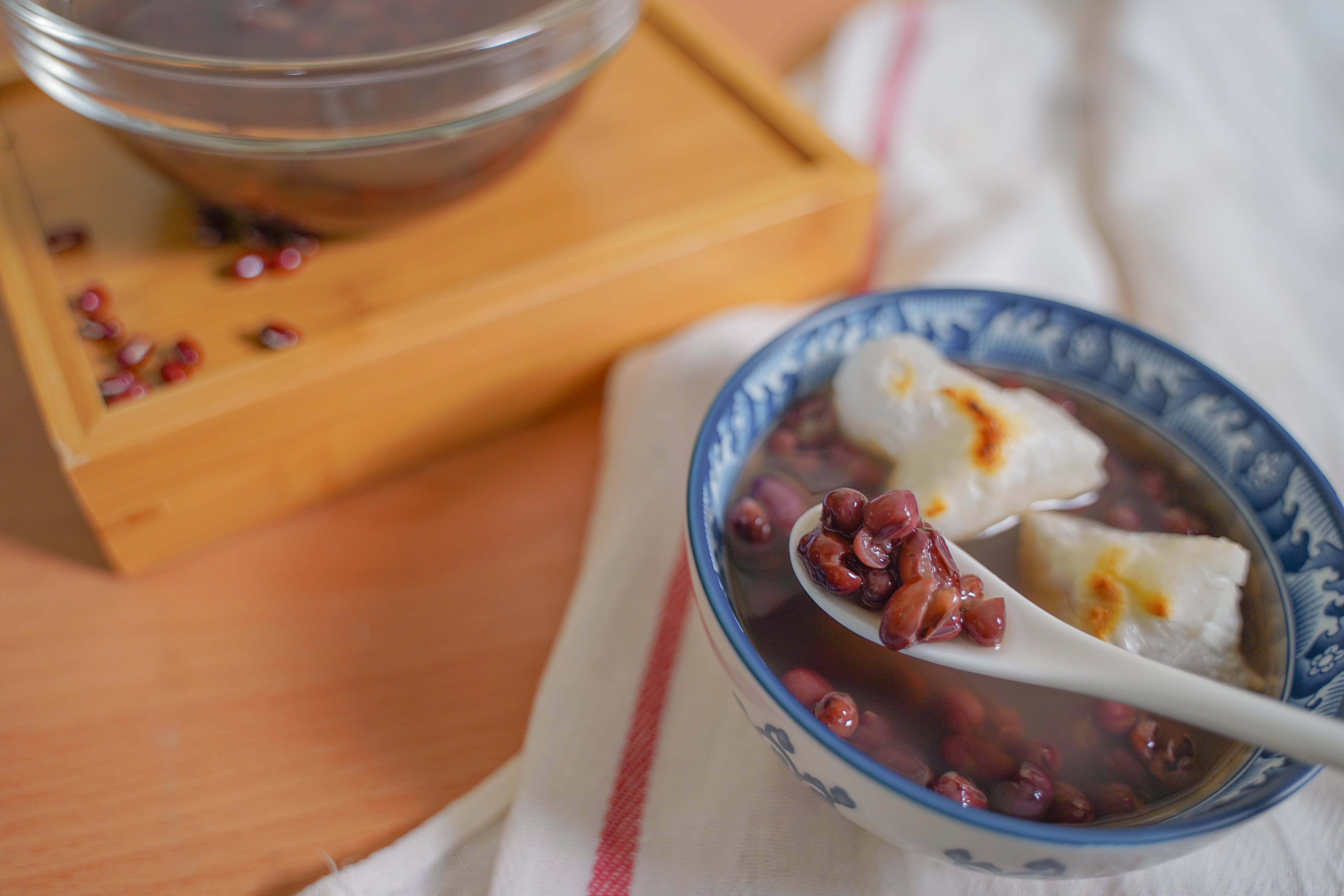 年糕紅豆湯 ㊙️第一次試日本老店煮紅豆法
