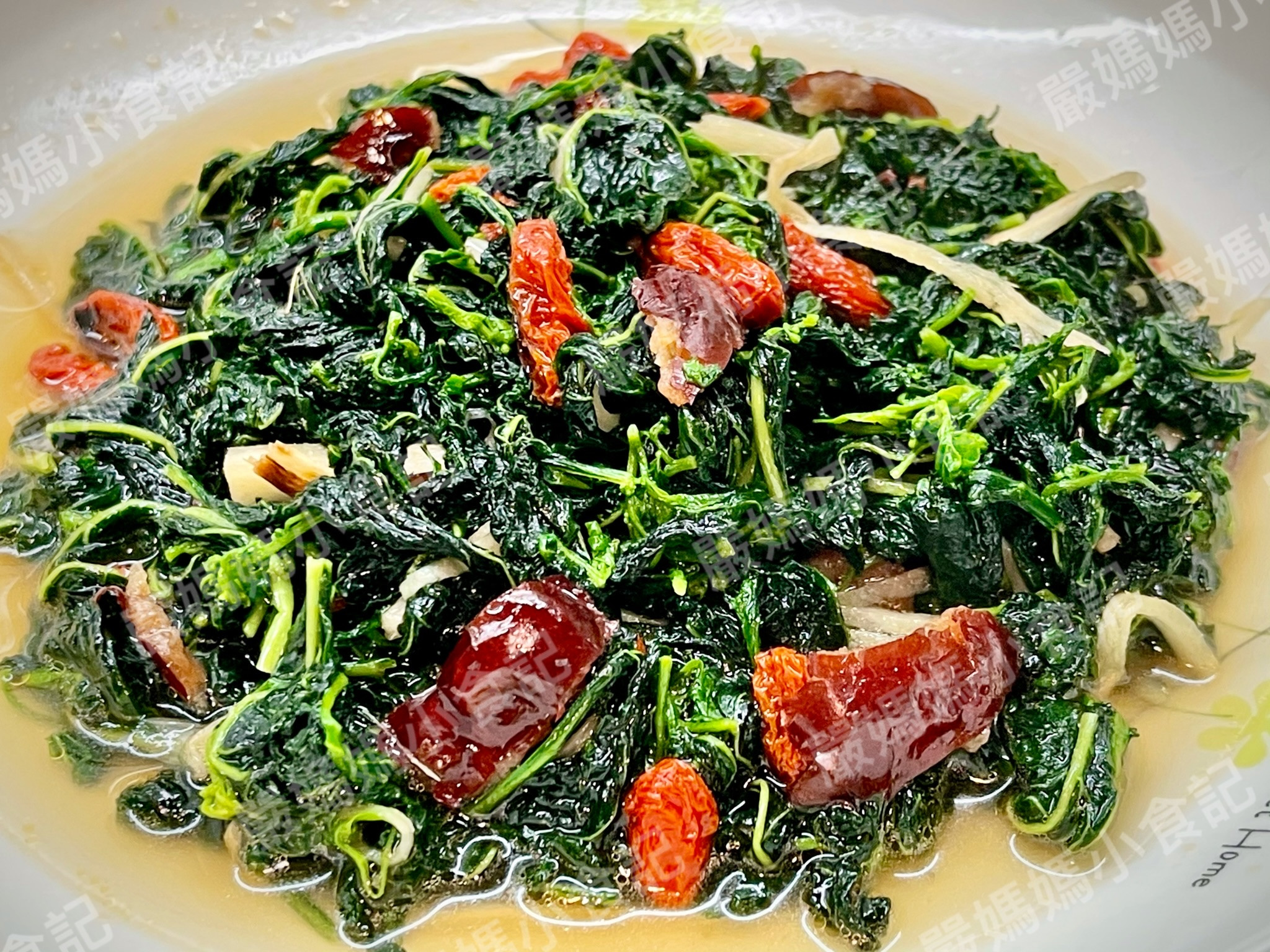 麻油炒龍葵 by 嚴媽媽小食記 - 愛料理