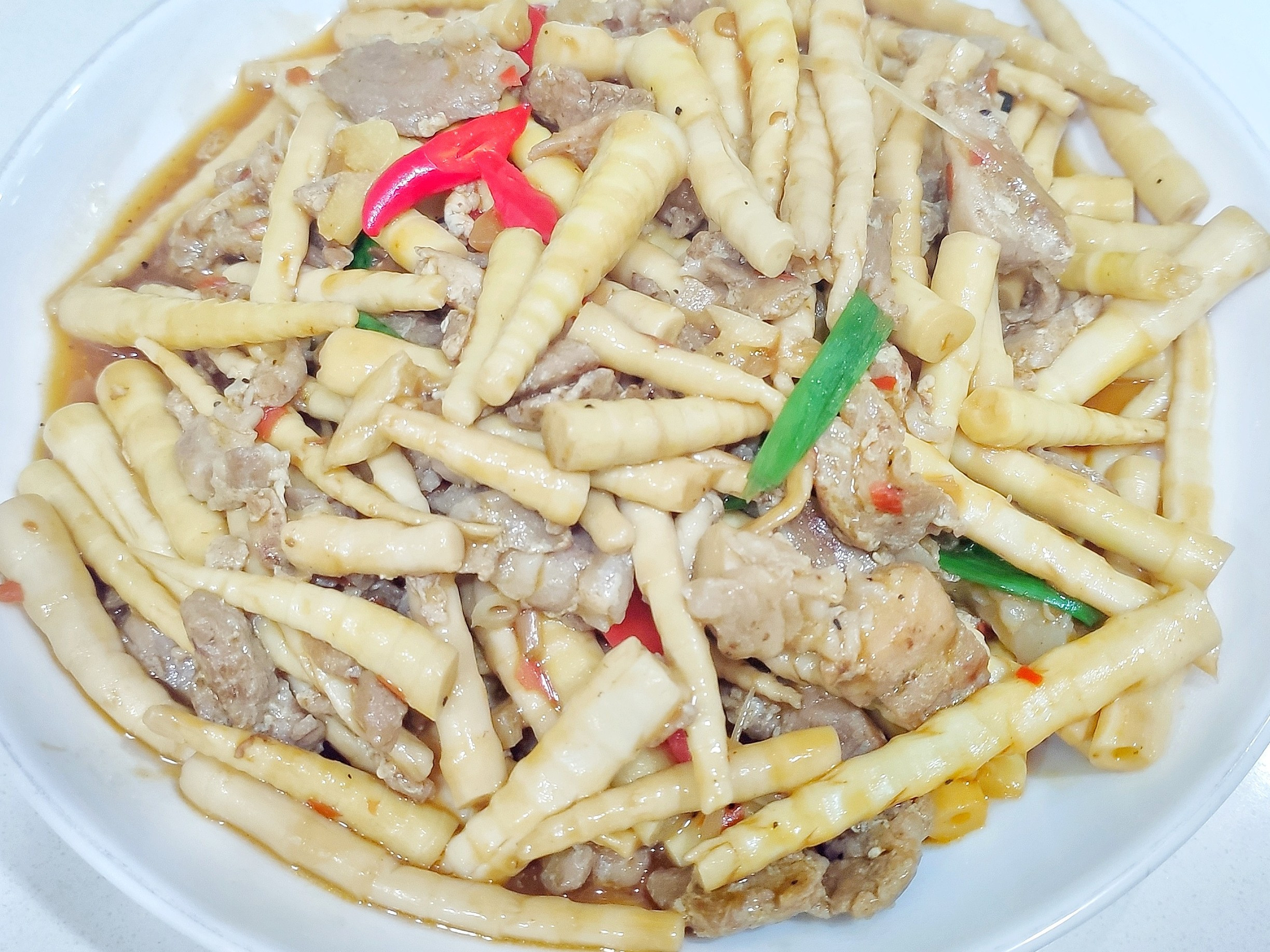 箭筍炒肉絲 By Jo 愛料理