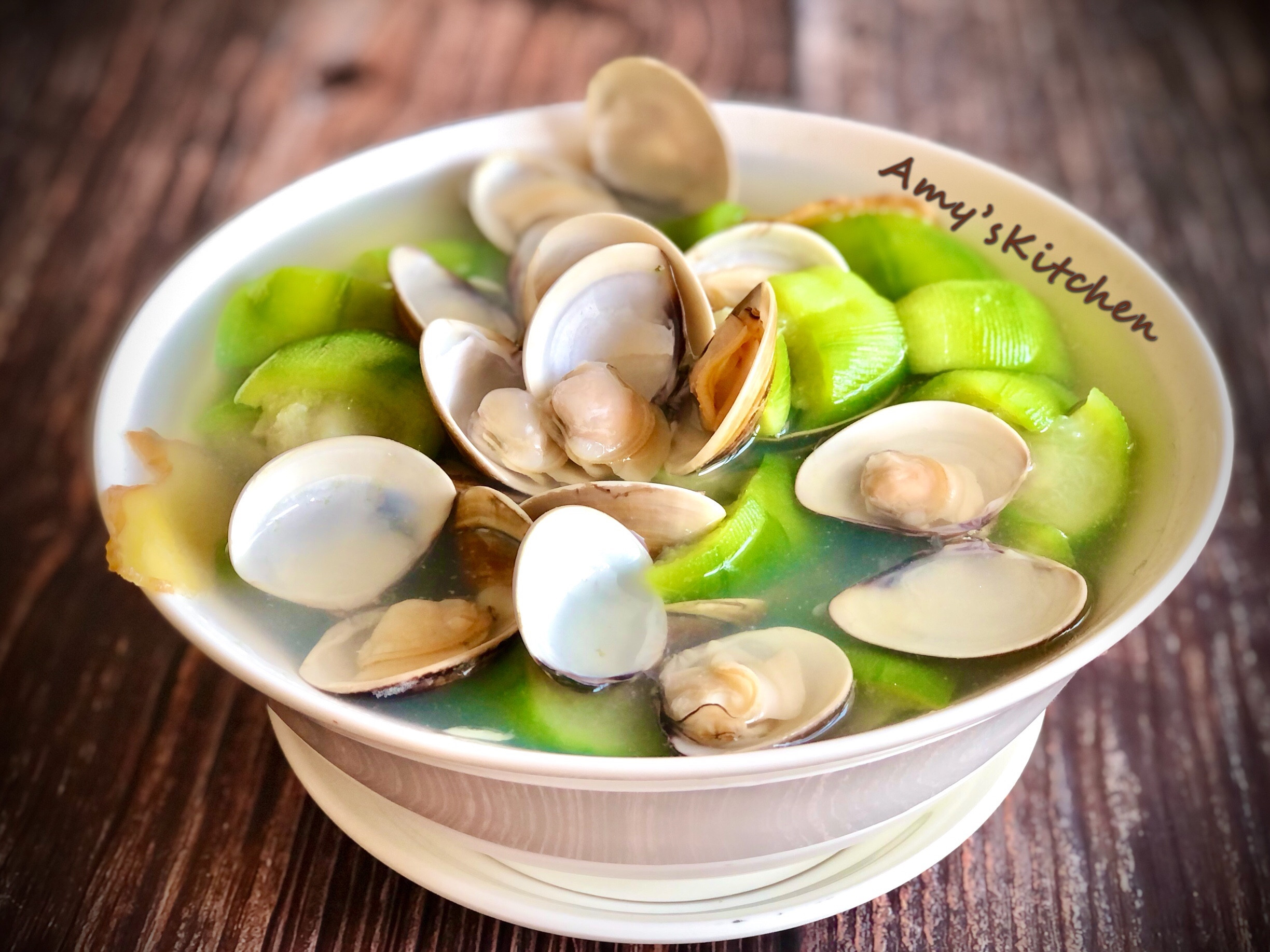 絲瓜蛤蜊湯 （零廚藝料理） by Amy's Kitchen
