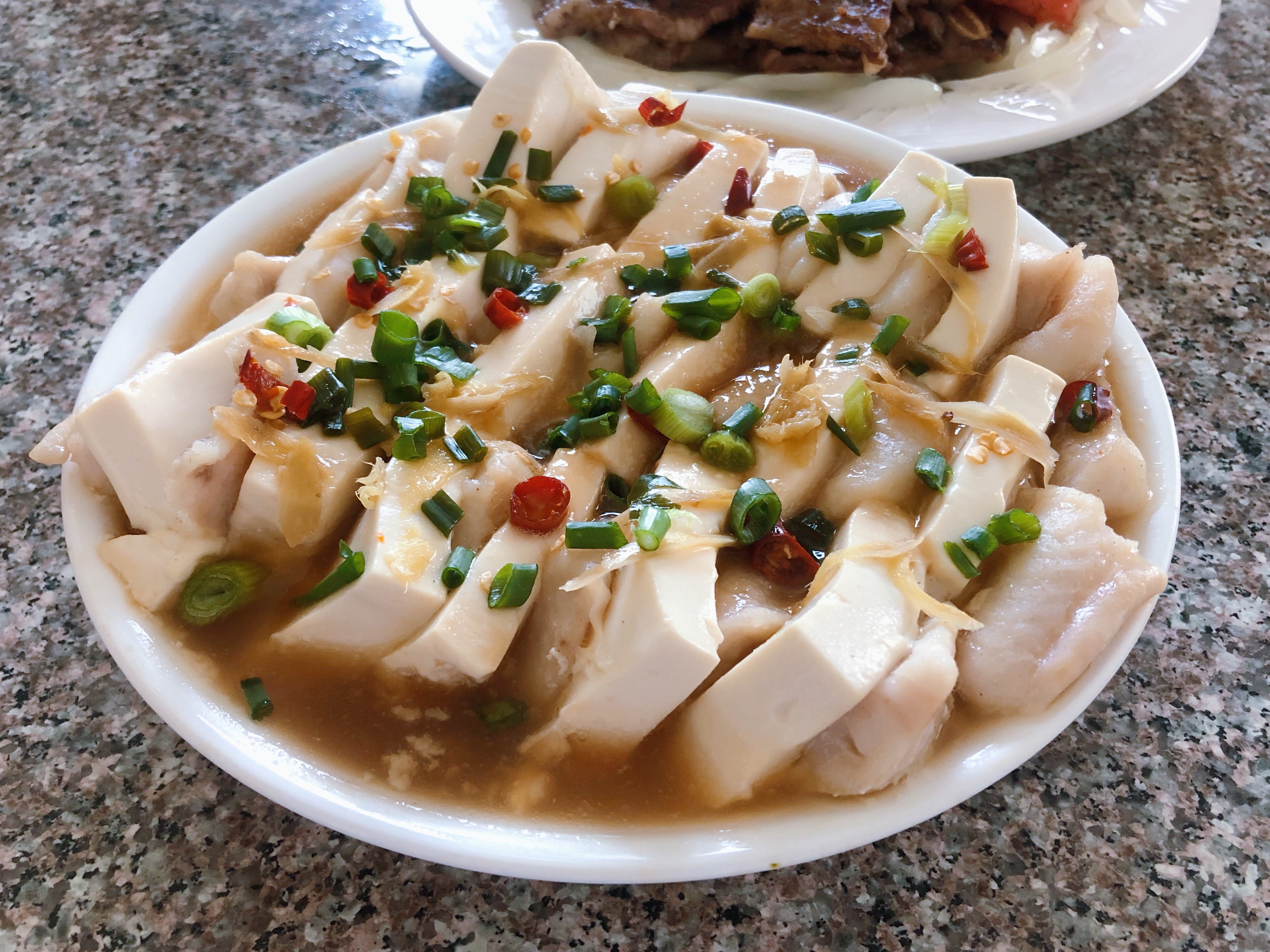 琴弦魚片豆腐｜蒸魚料理｜鮮美自然