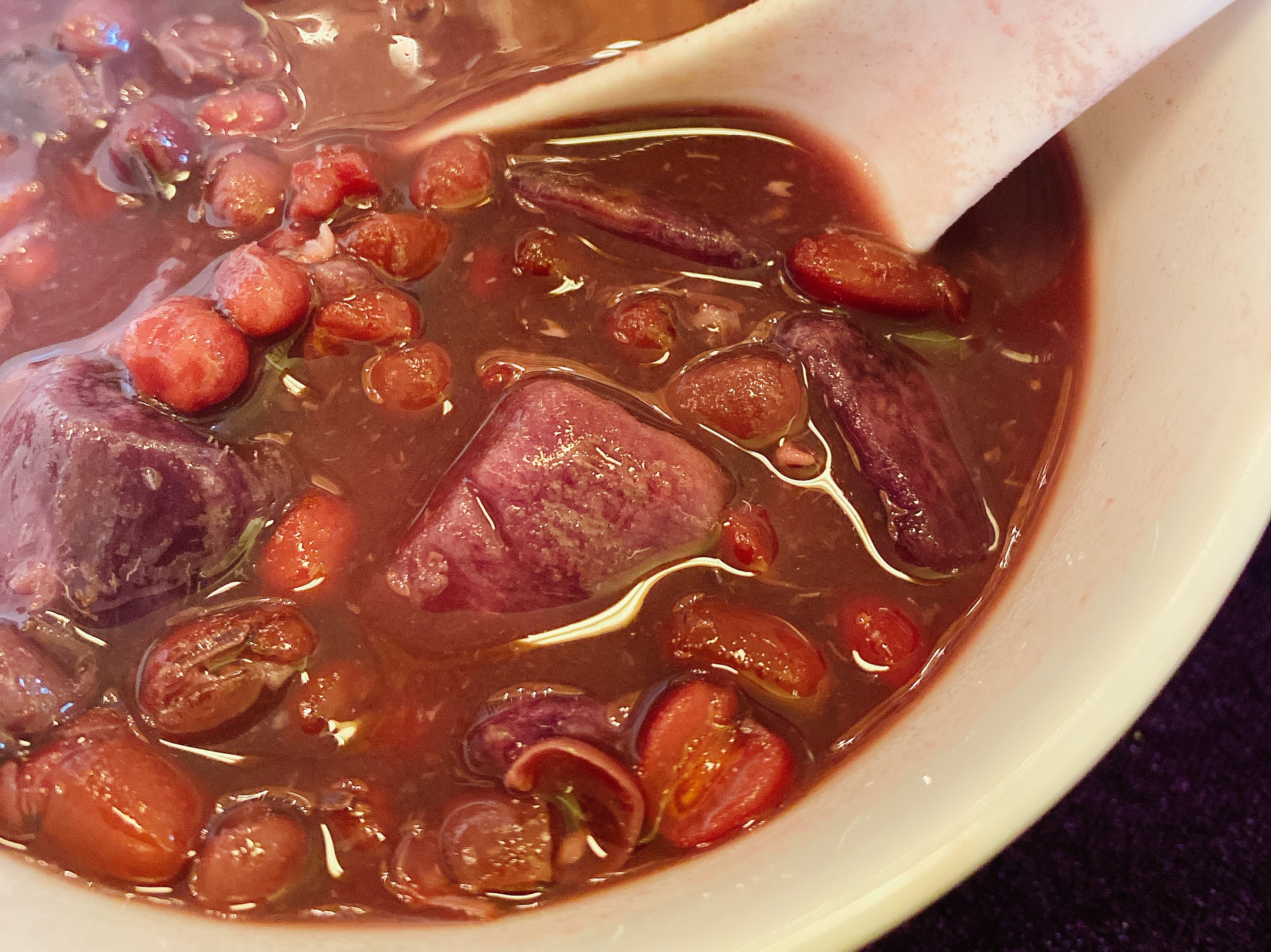 低GI養身紫薯紅豆湯