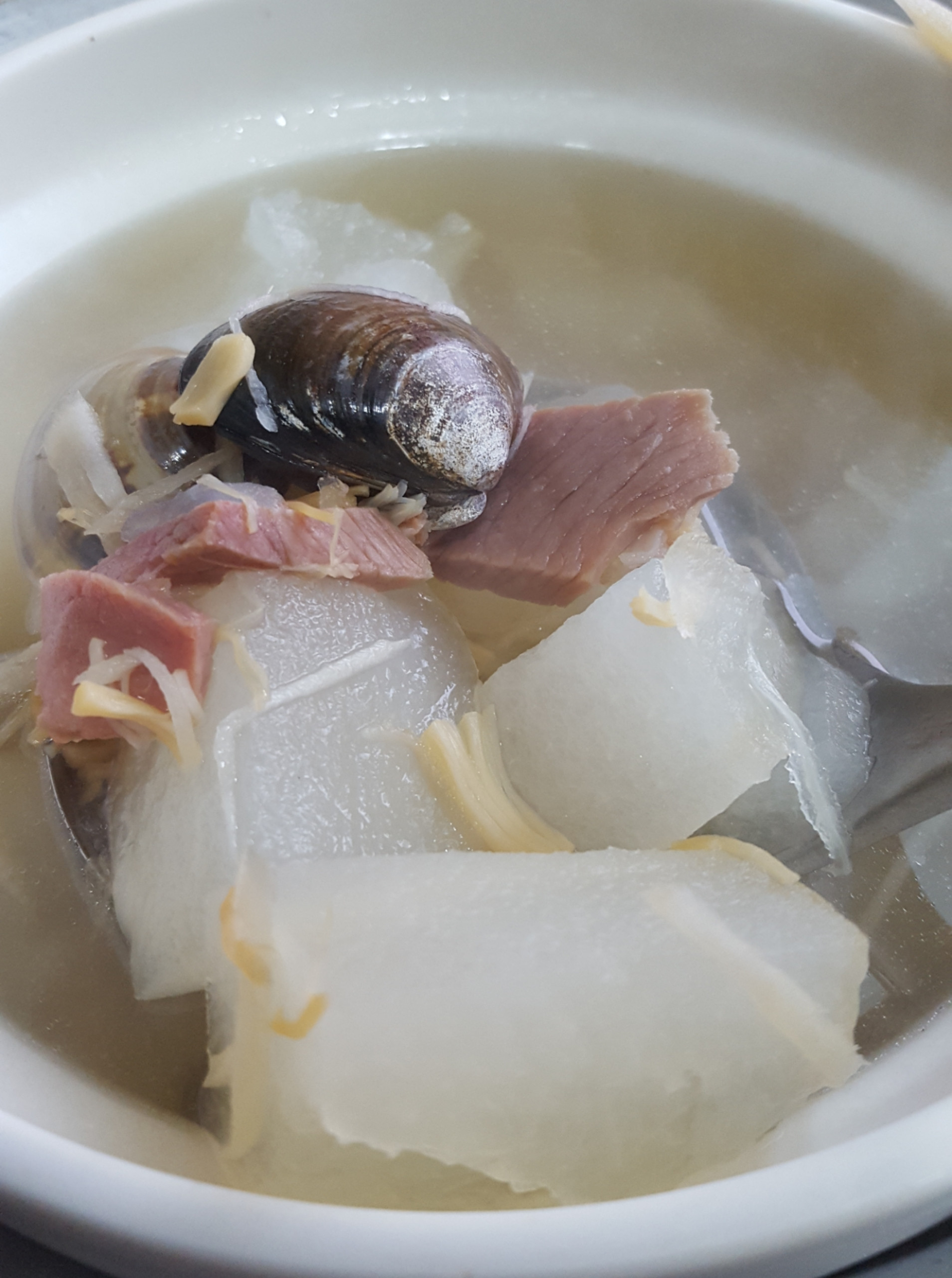 冬瓜火腿蛤蜊湯