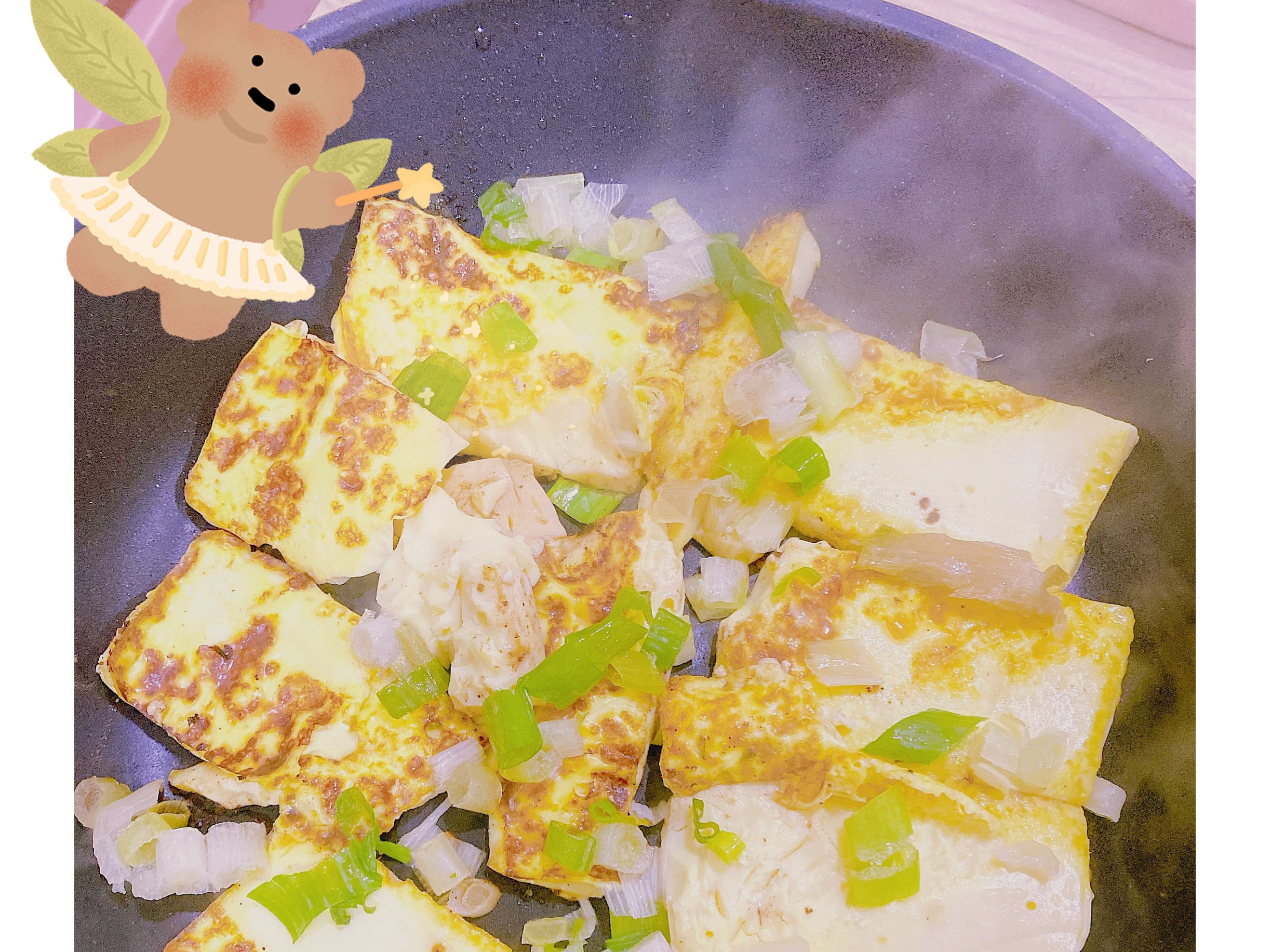 蔥燒雞蛋豆腐