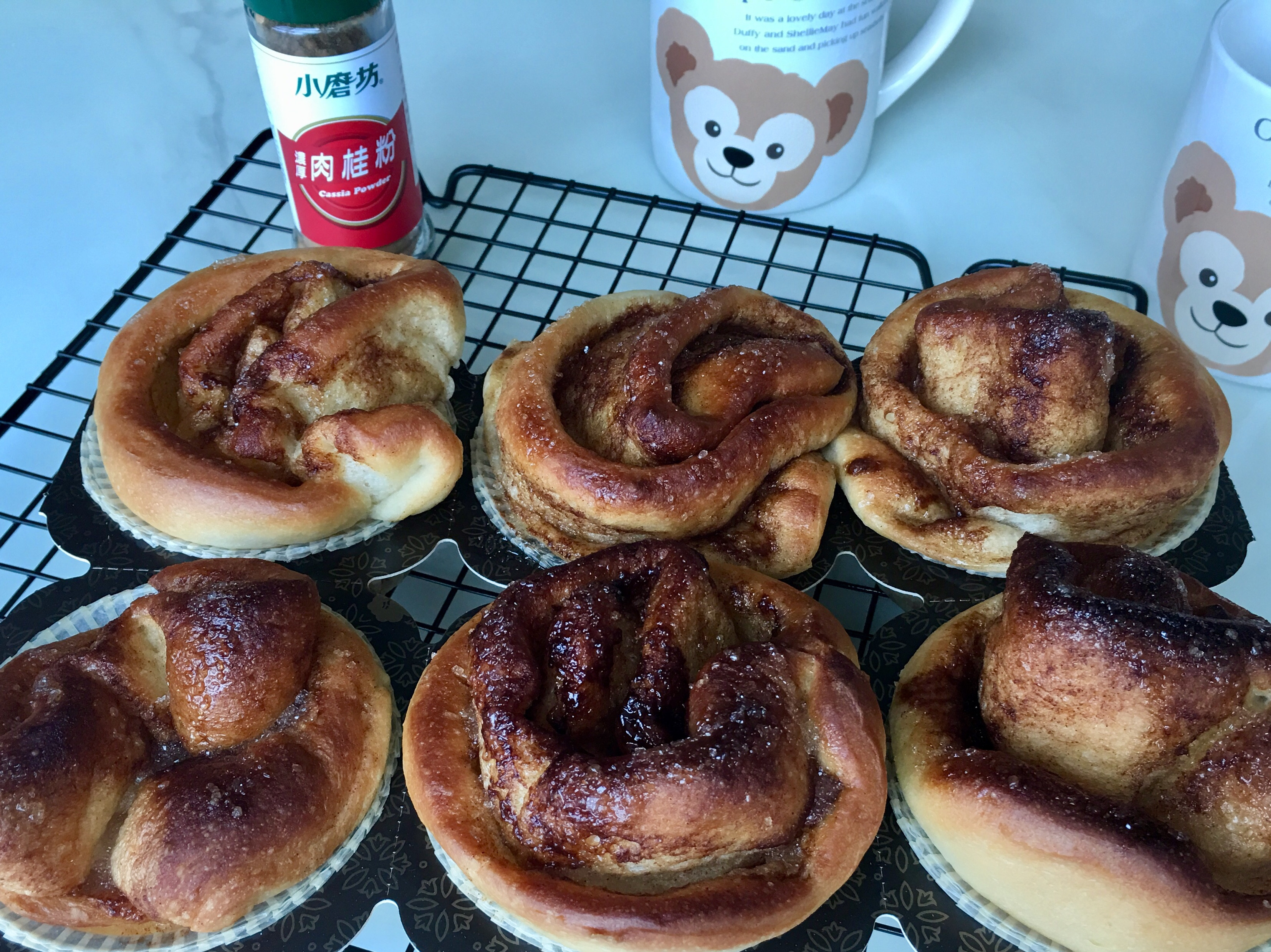 黑糖肉桂捲8顆by 劉小熊 愛料理