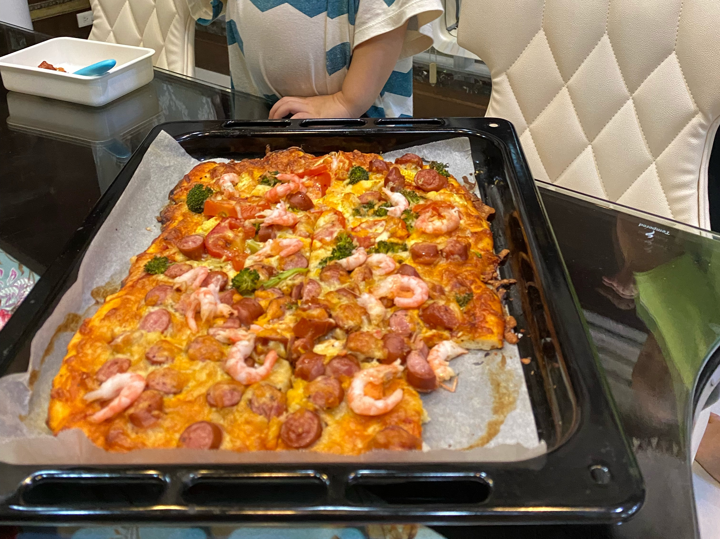 家庭式披薩pizza