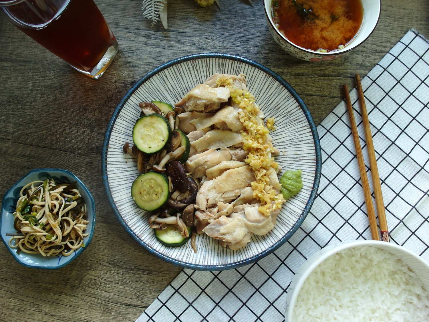 【雞肉料理】日式燉雞肉配蔥薑泥