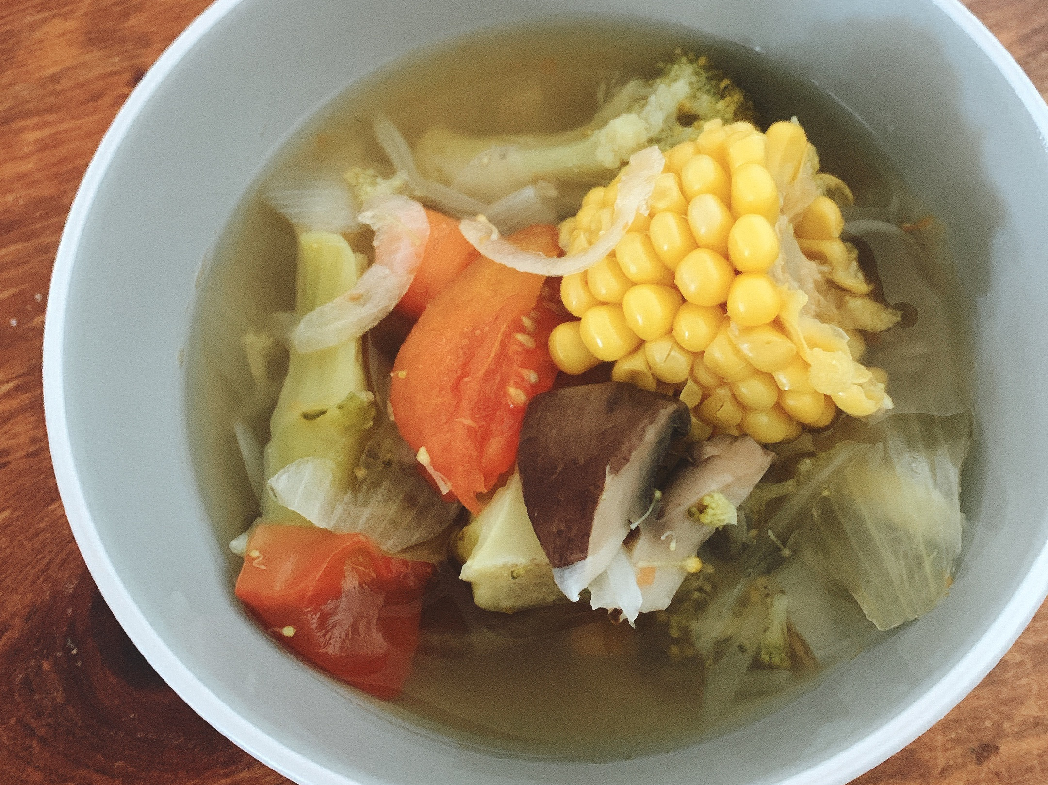 簡單料理-蔬菜開胃湯（素食、減肥也適合）