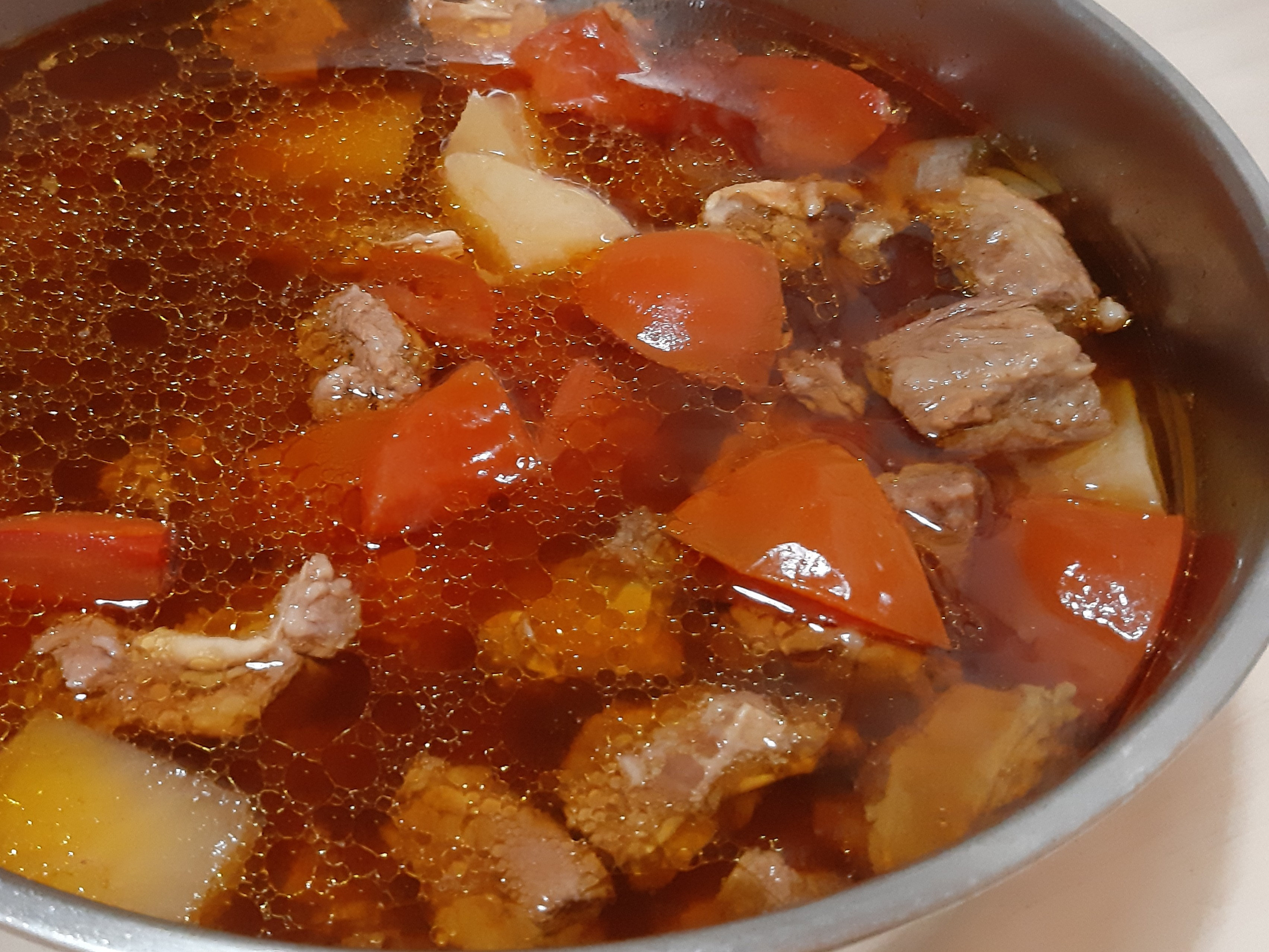 紅燒番茄牛腩湯