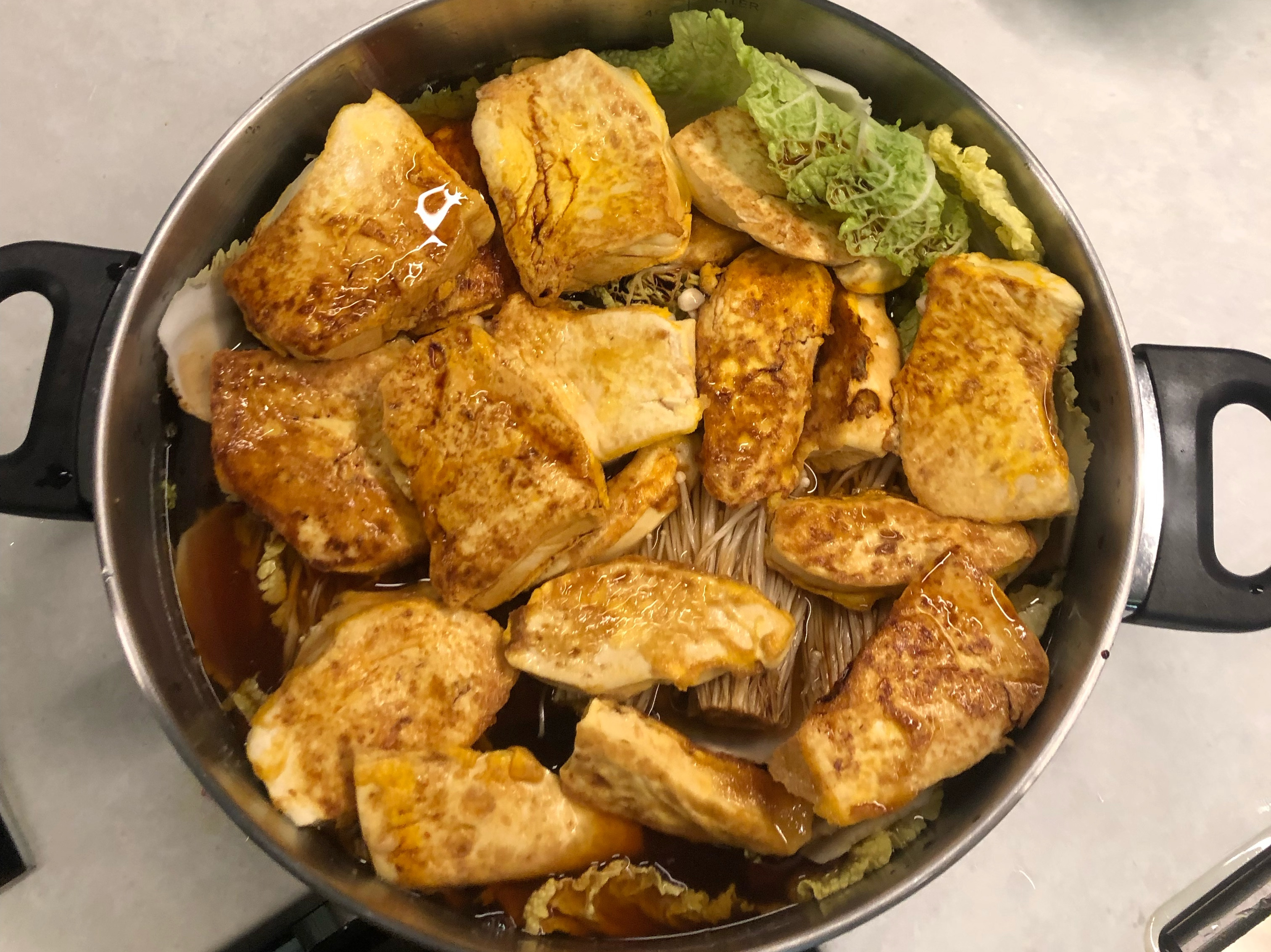 白菜豆腐煲🍲(可作為火鍋湯底)