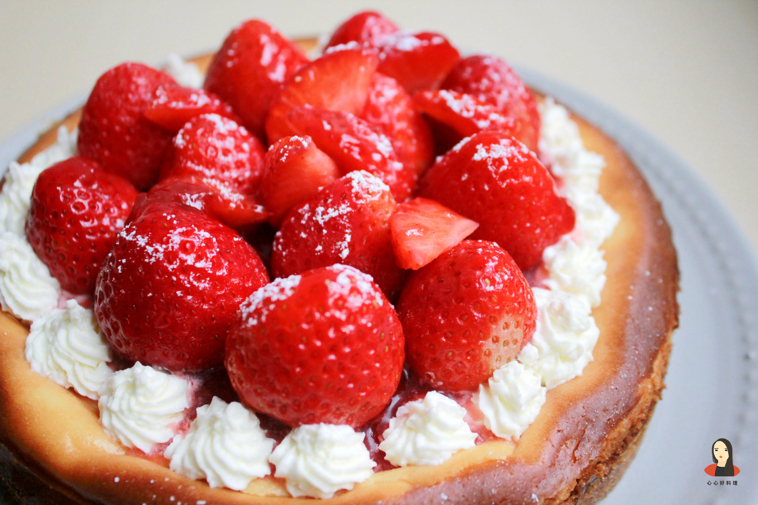美式經典草莓起司蛋糕