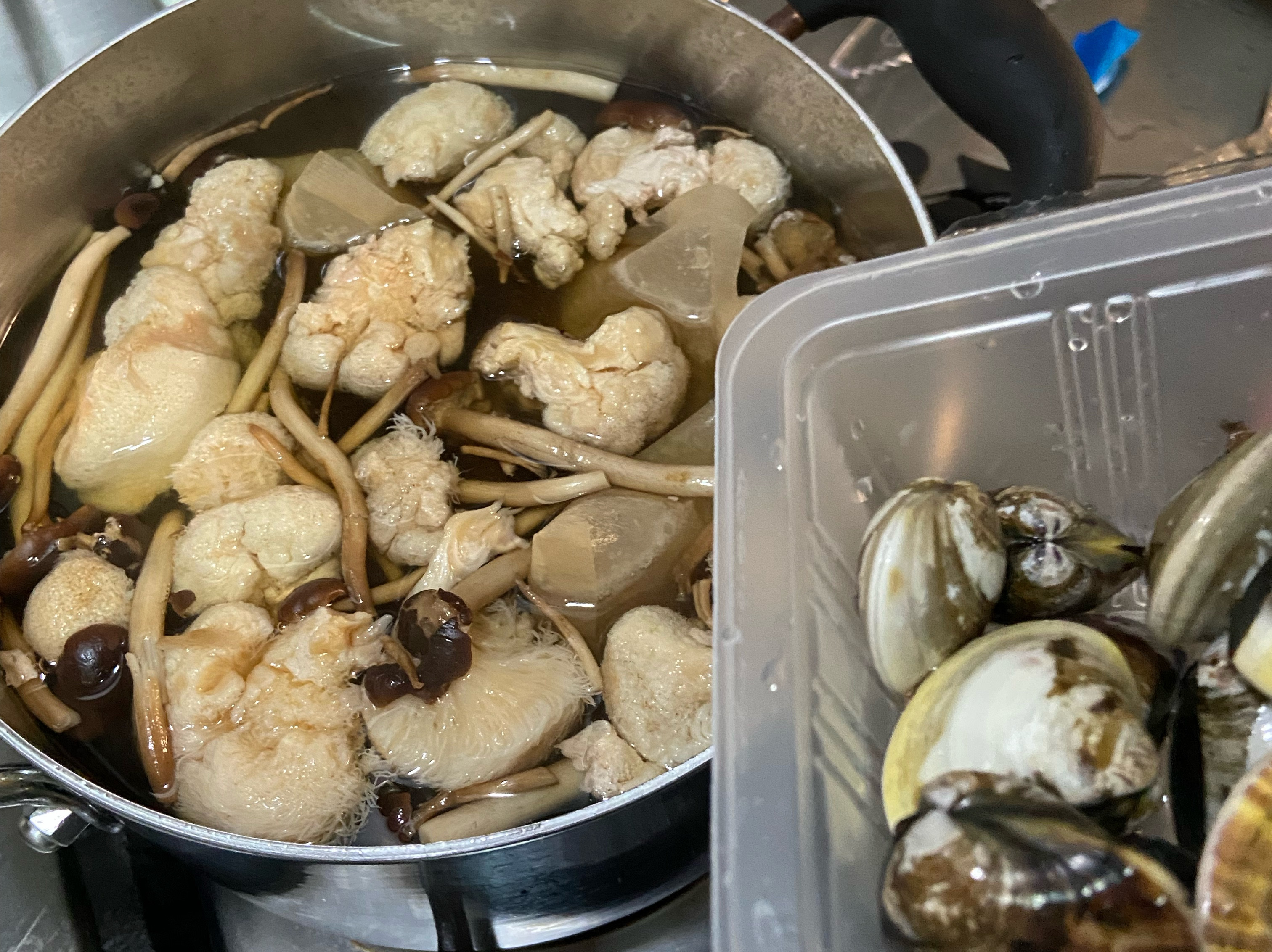 猴頭菇蛤蜊湯