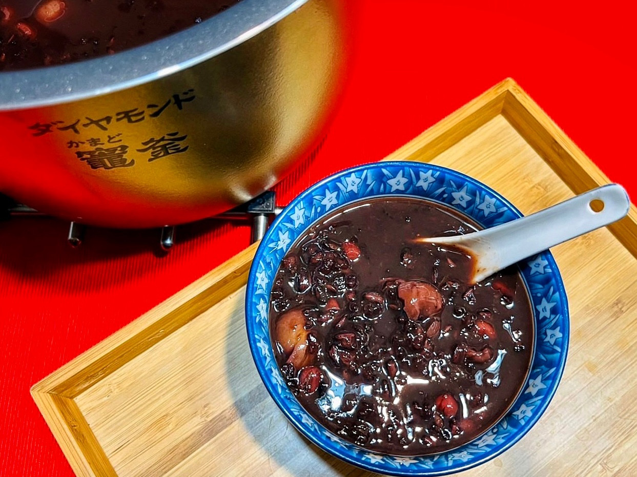 桂圓紅豆紫米粥