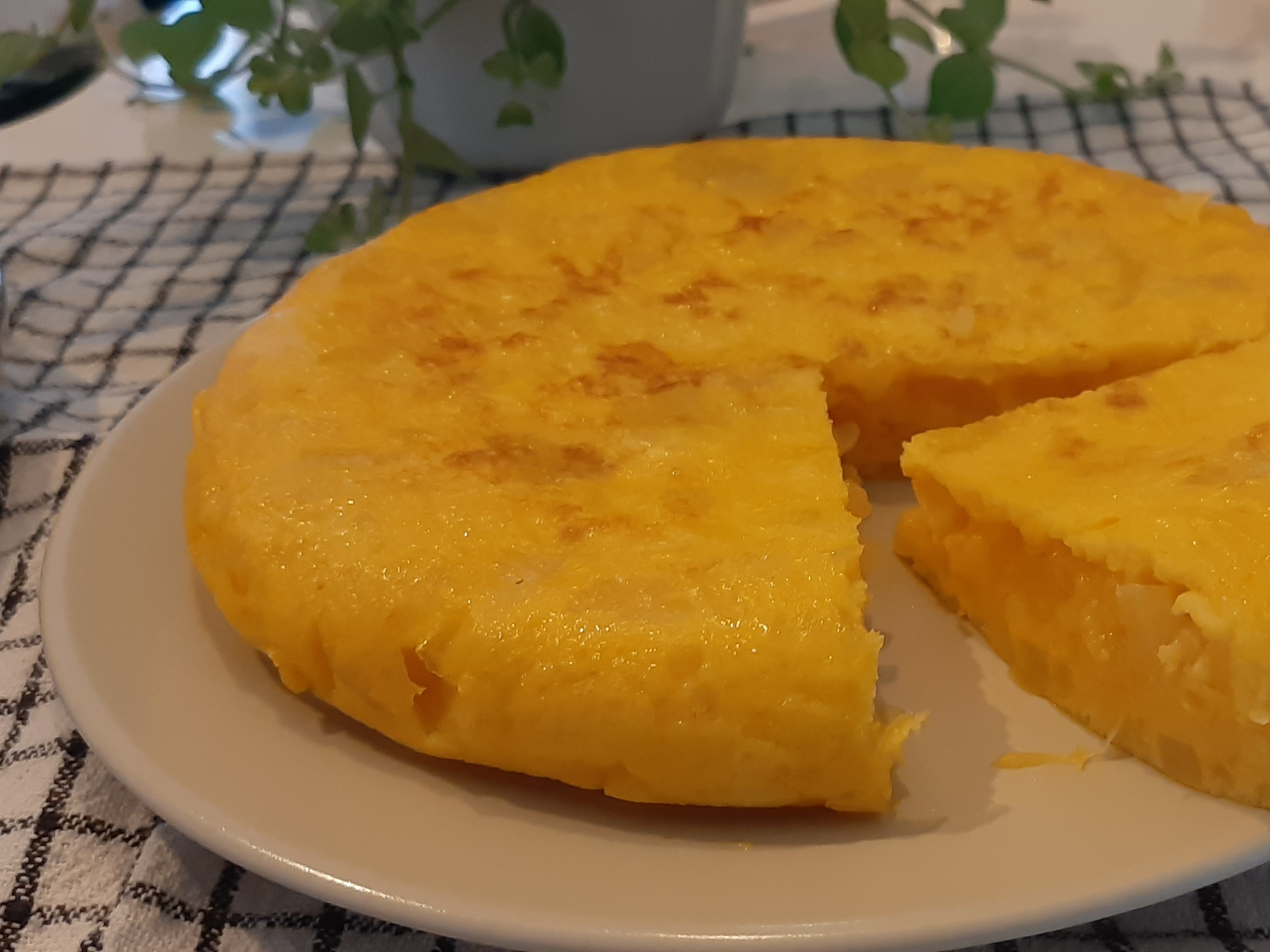 西班牙馬鈴薯蛋餅(微波爐做法)