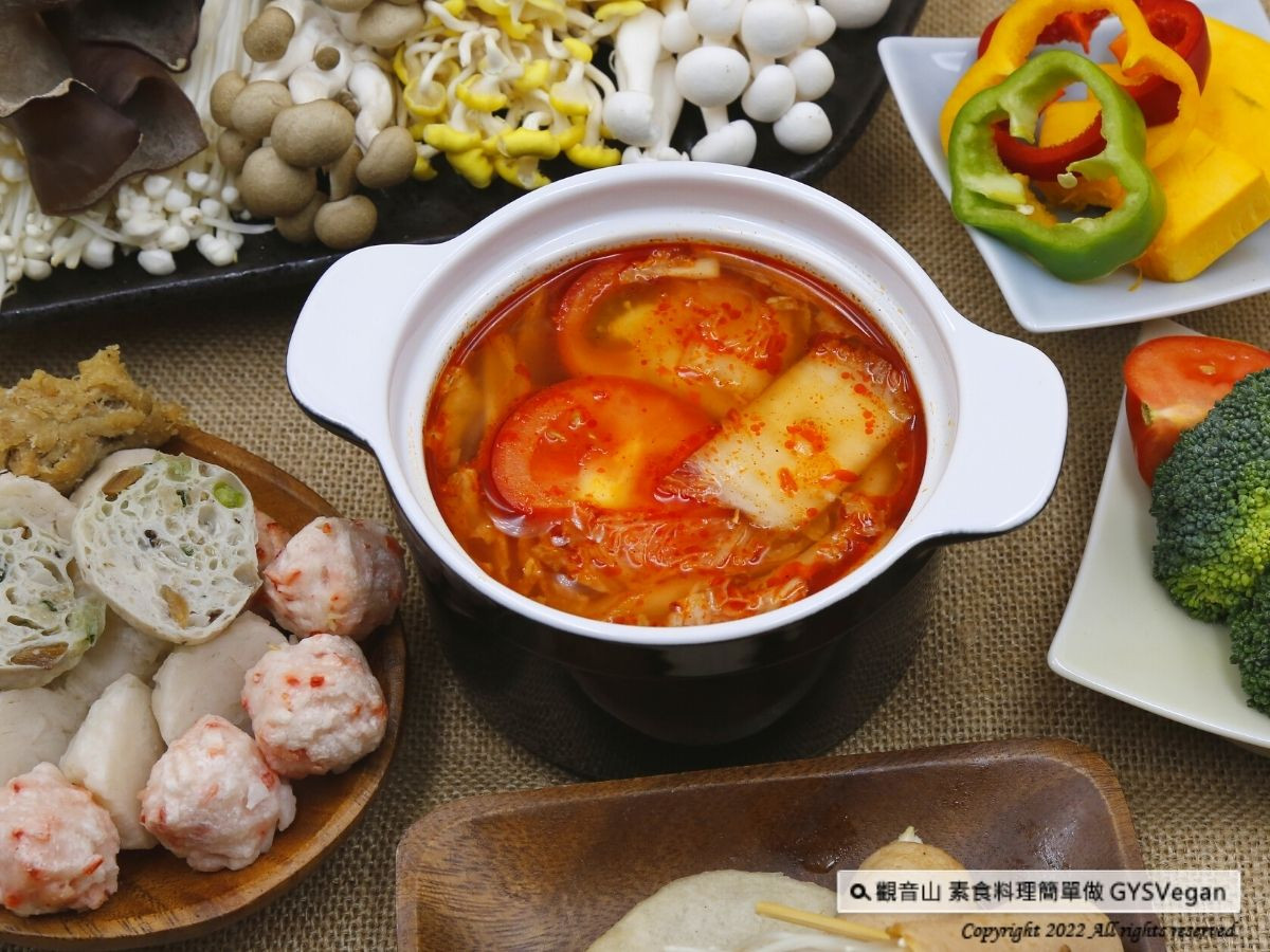 素食韓式泡菜鍋湯底🌿全素