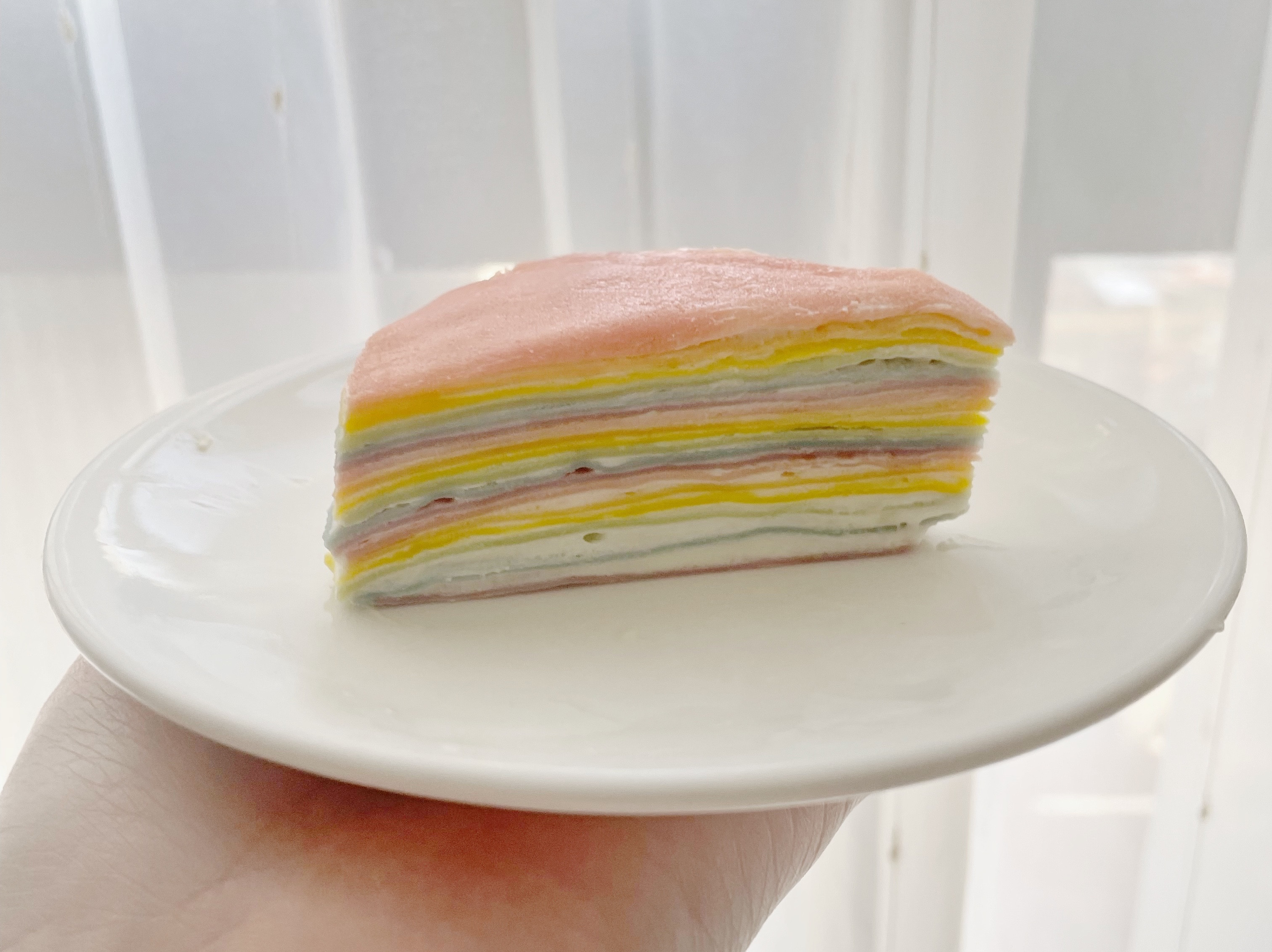 彩虹千層蛋糕