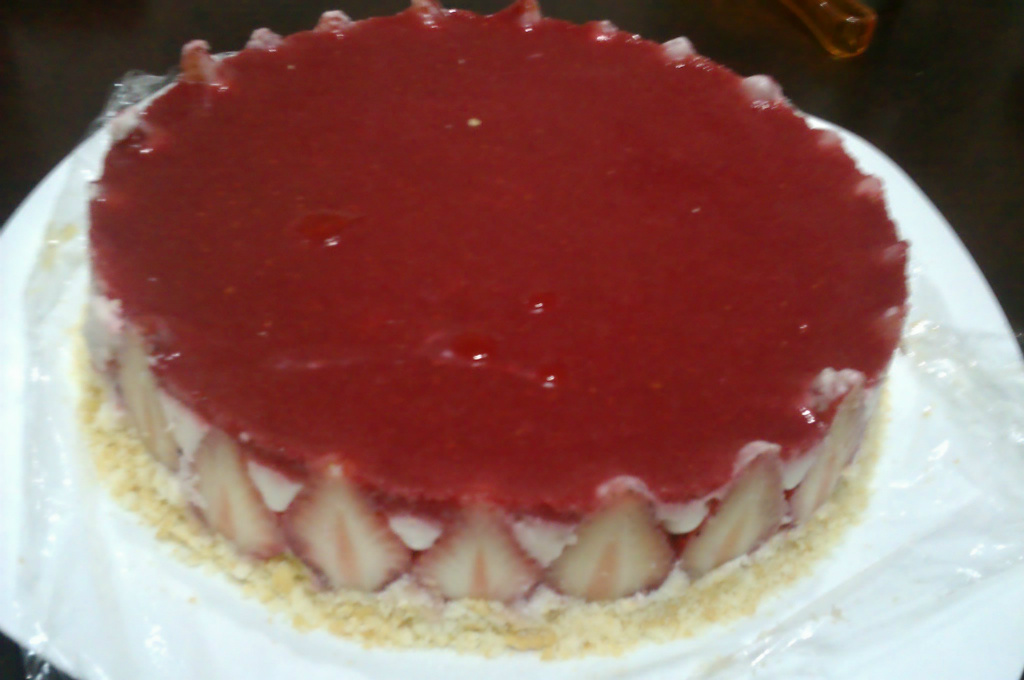 草莓優格乳酪蛋糕