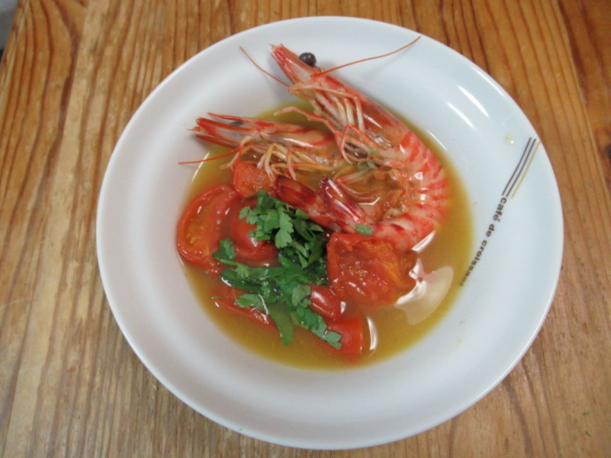明蝦水果蕃茄湯