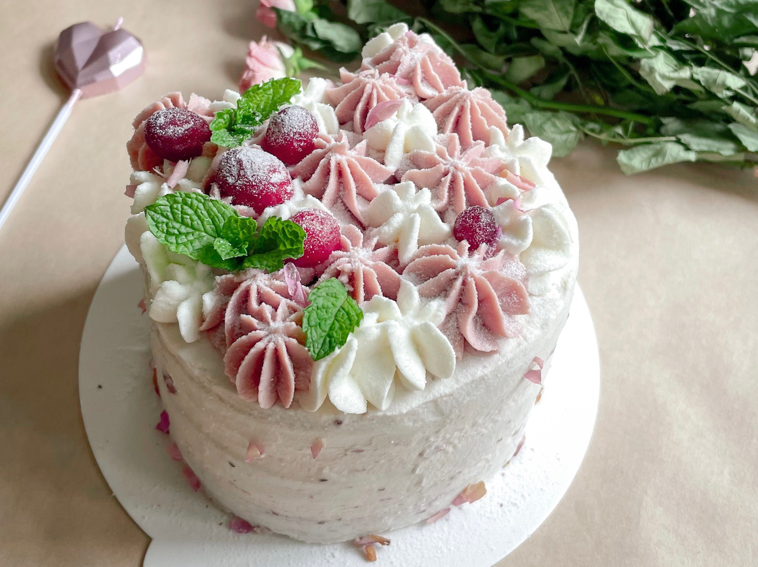 母親節～💖莓果造型蛋糕
