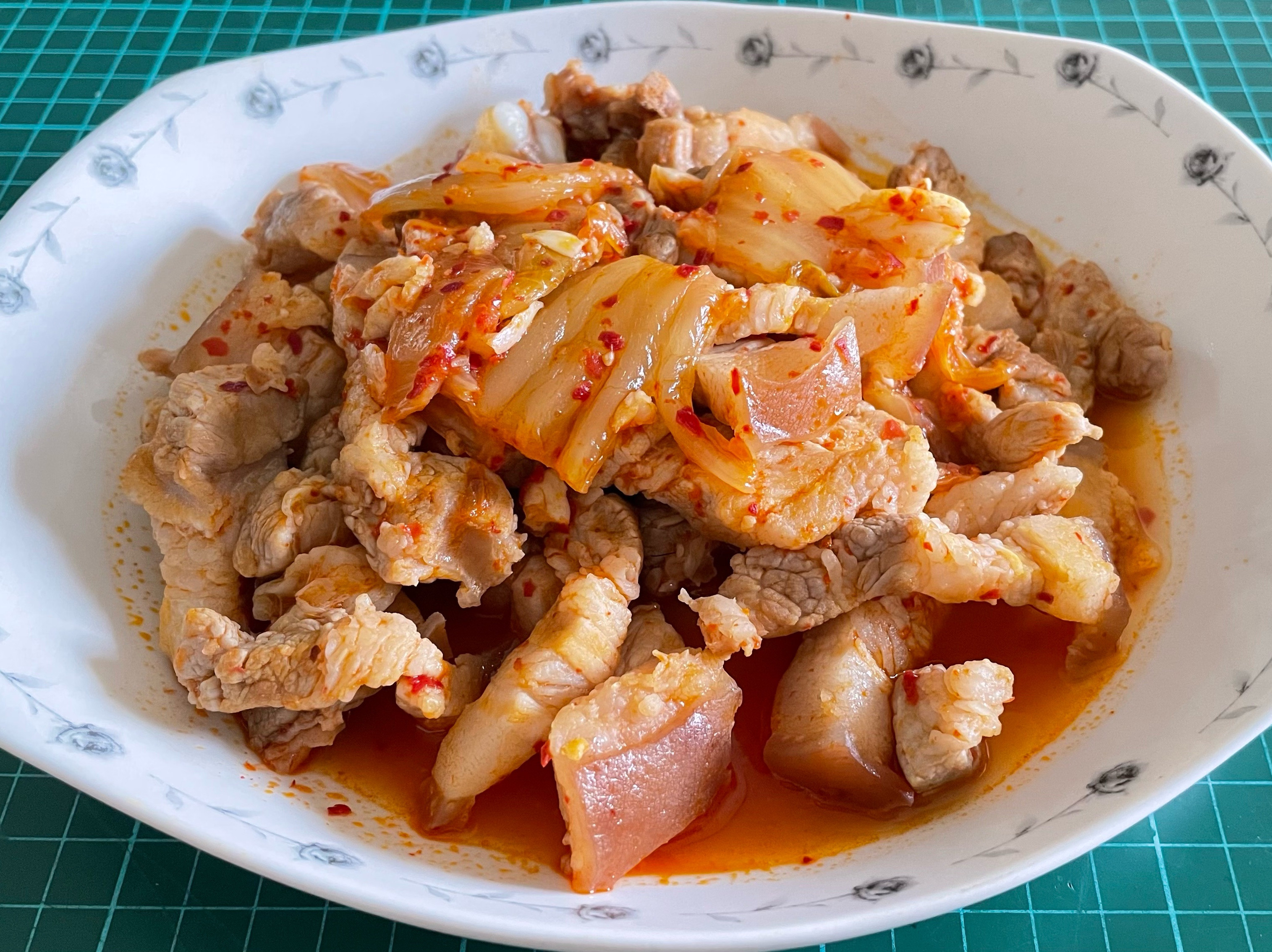 韓式泡菜三層肉(家常版)