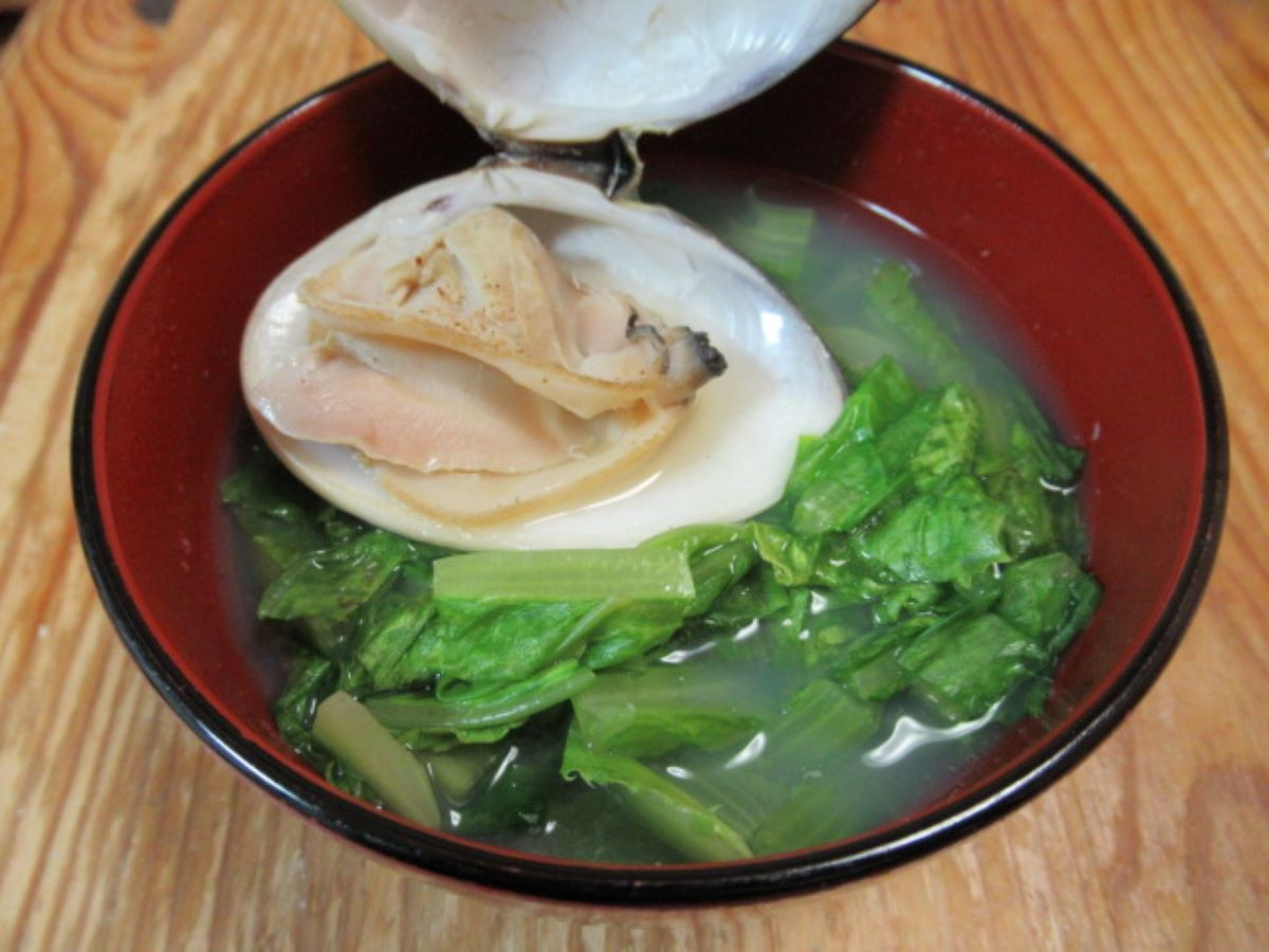 蛤蜊A菜湯