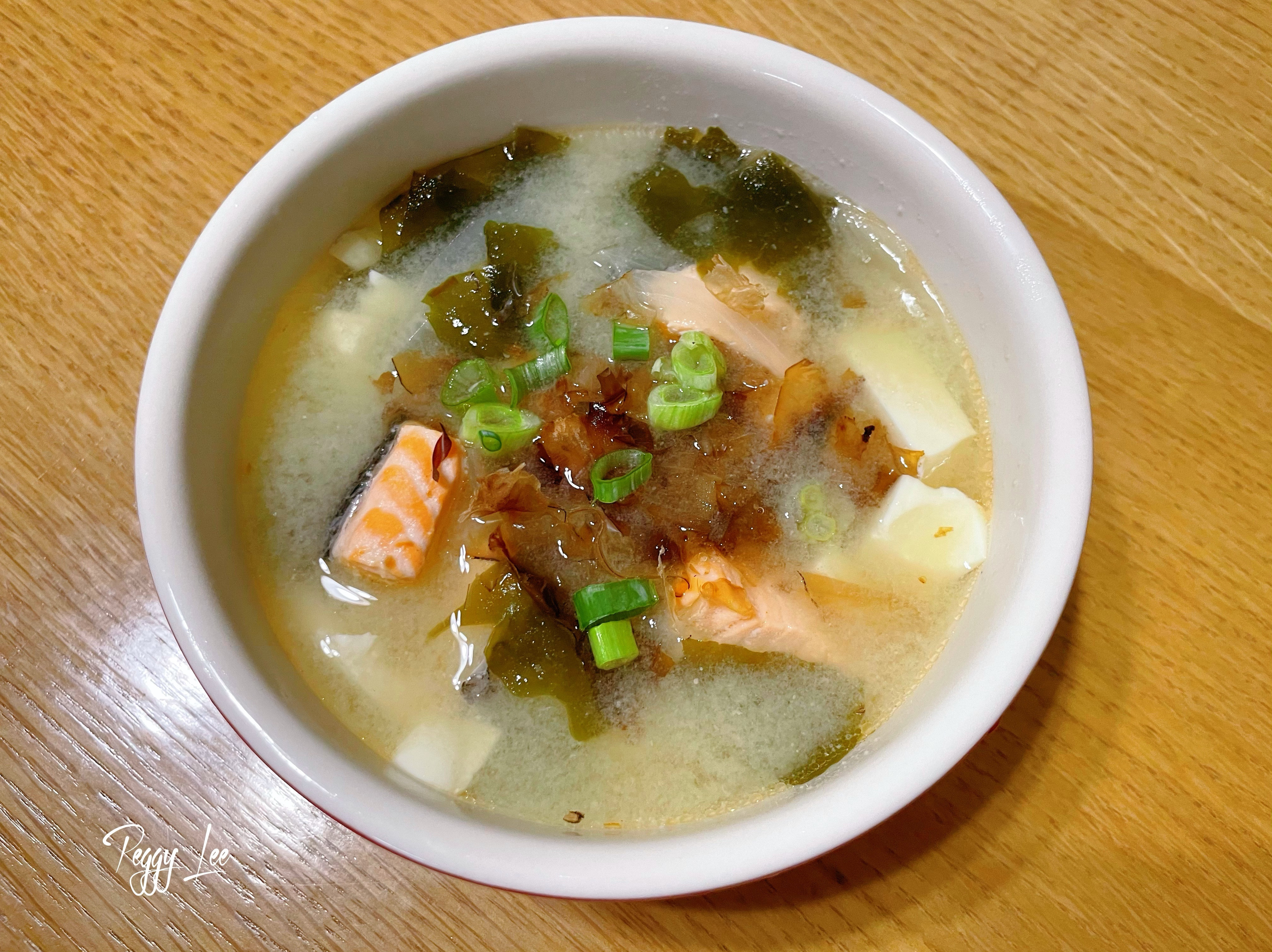 🥣鮭魚味噌湯
