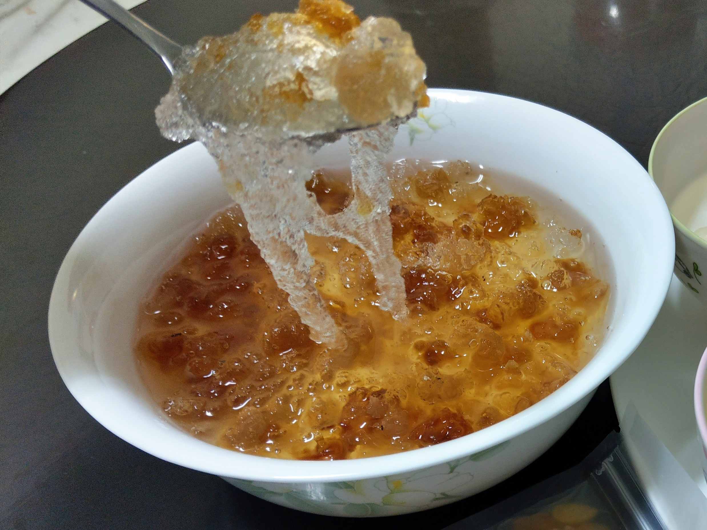奧莉廚房-（月子餐）桃膠皂角白木耳甜湯