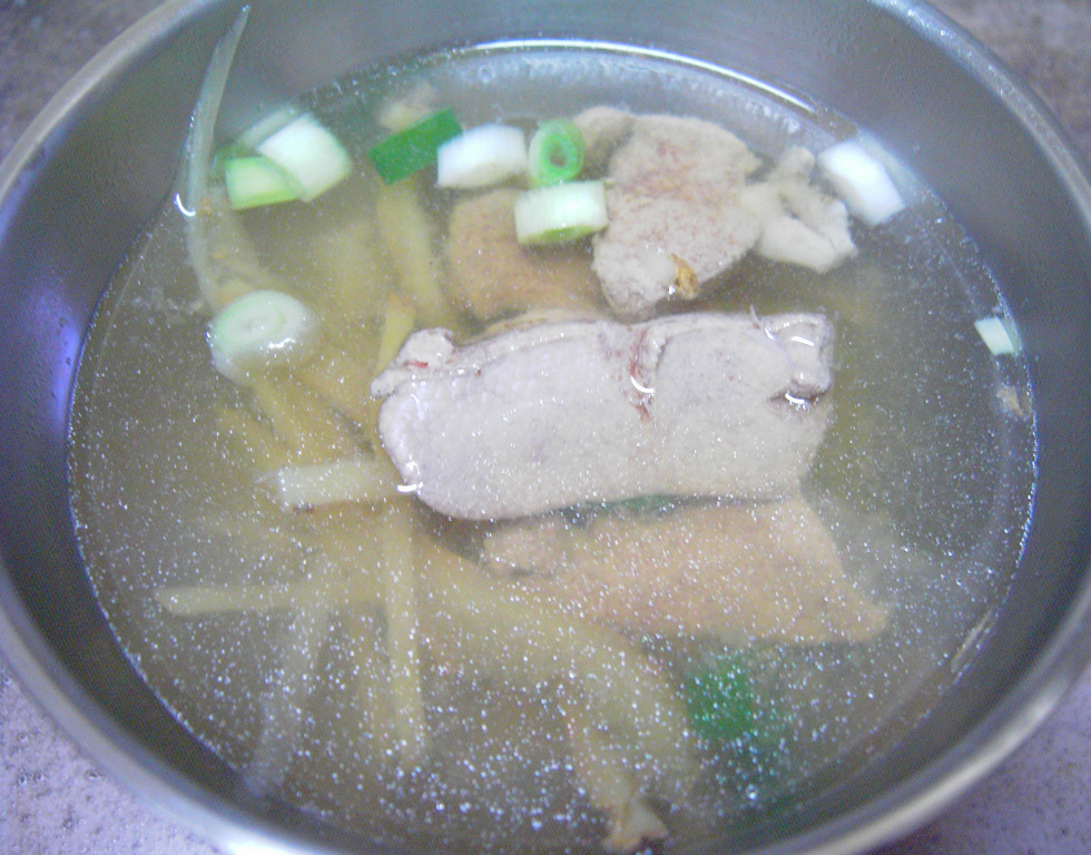 豬肝湯(順口無腥味)