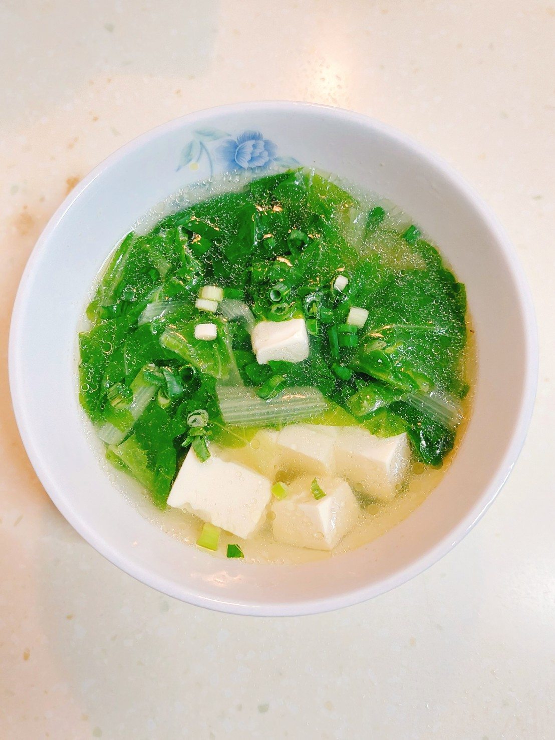 青菜豆腐湯(五辛素)