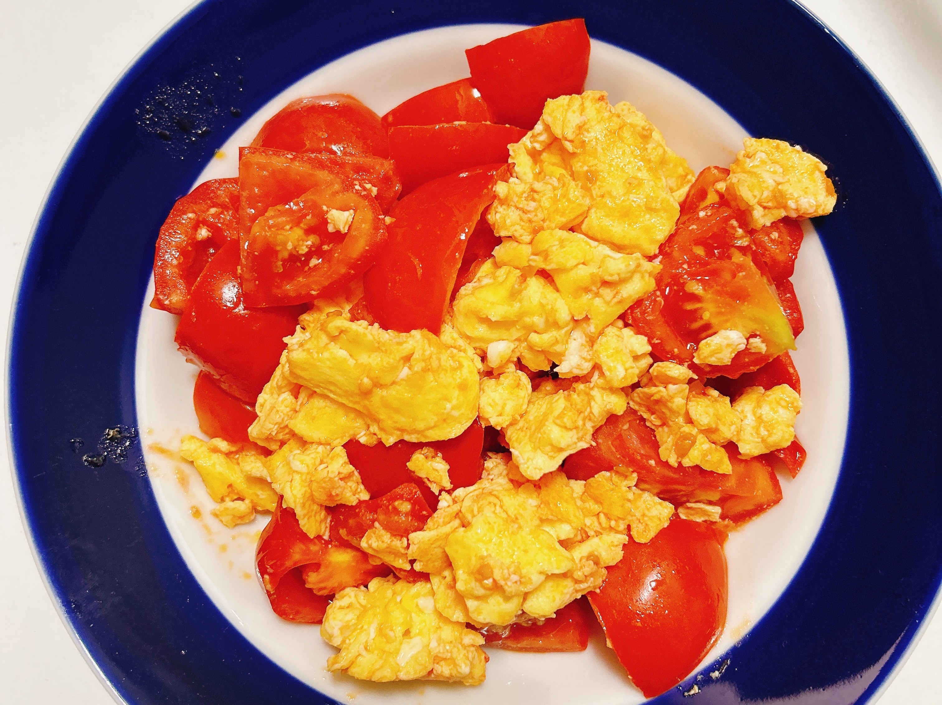 番茄炒鸡蛋的做法_【图解】番茄炒鸡蛋怎么做如何做好吃_番茄炒鸡蛋家常做法大全_依然fiok_豆果美食