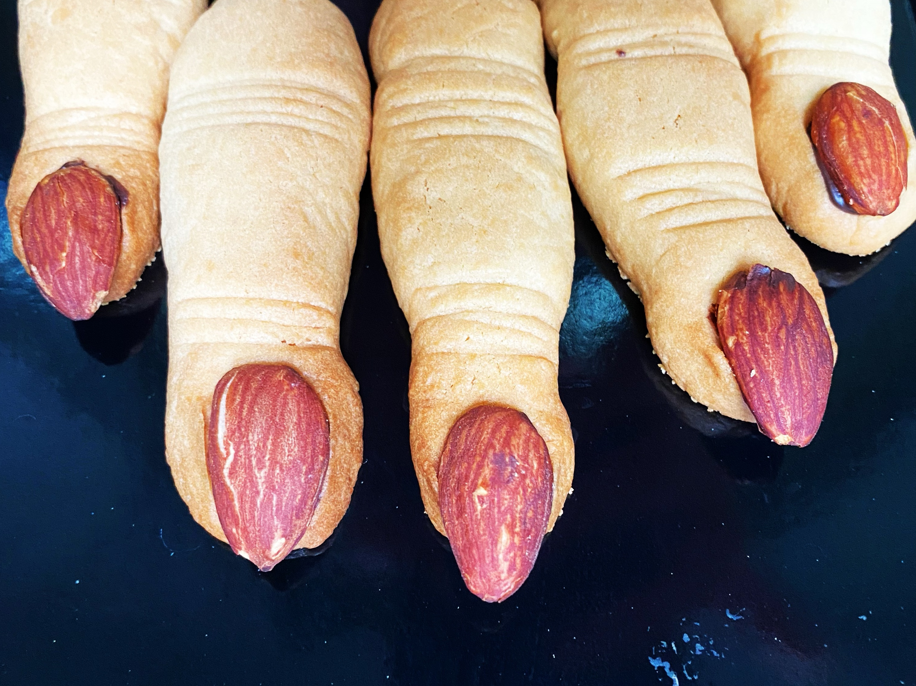 萬聖節🎃女巫手指餅乾