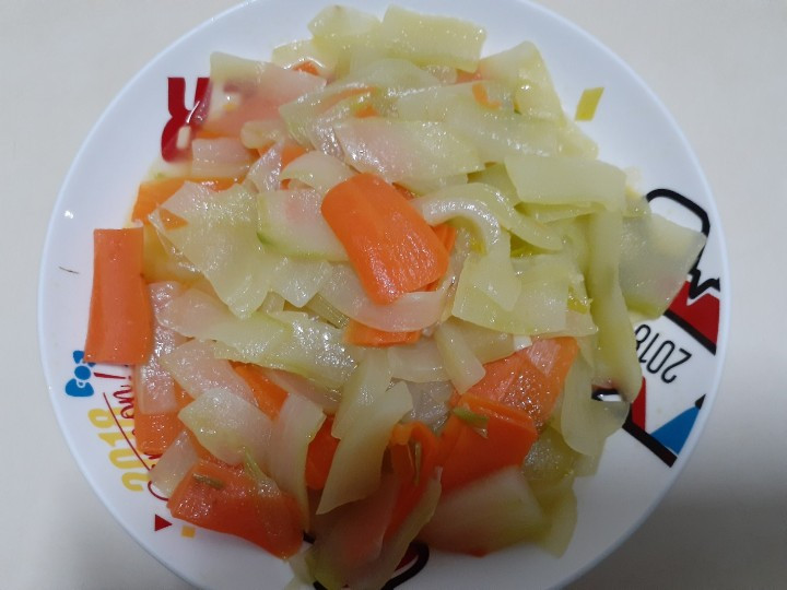 我的家常菜~刺瓜炒紅蘿蔔 by 嘉藥食品系shujyun子屋雅食 - 愛料理