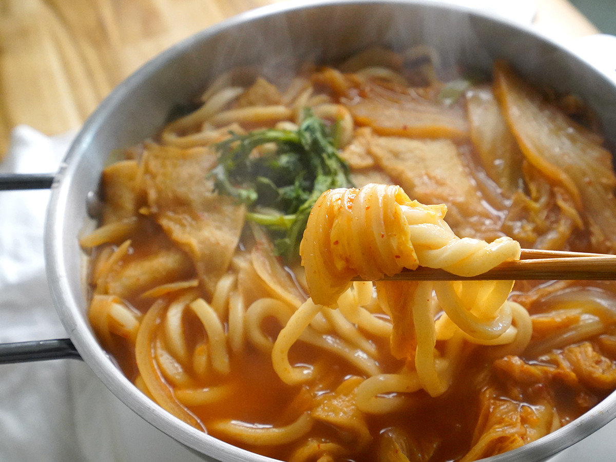 韓國辛奇湯烏龍  簡單好吃又暖胃