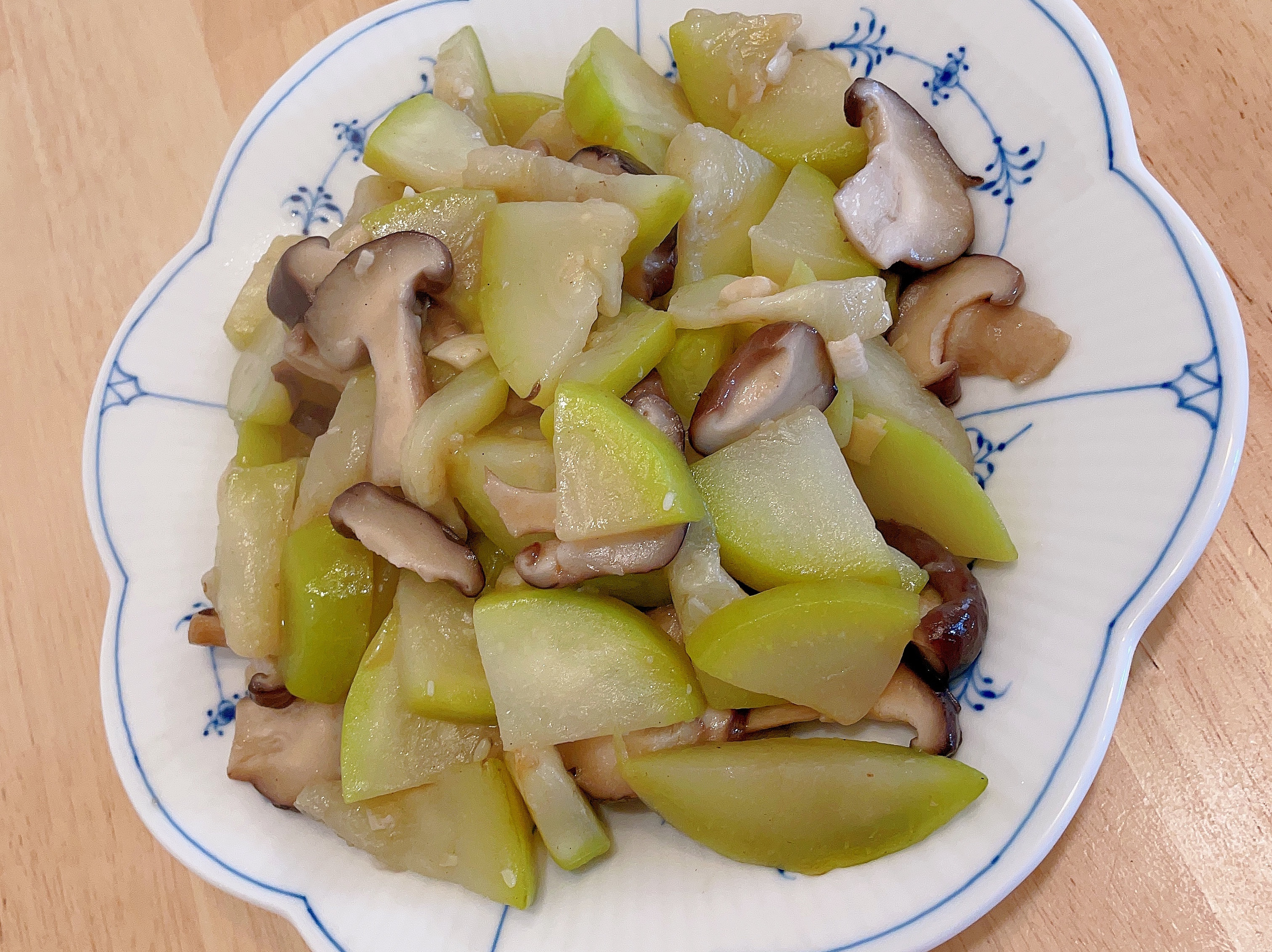蒲瓜炒鮮菇