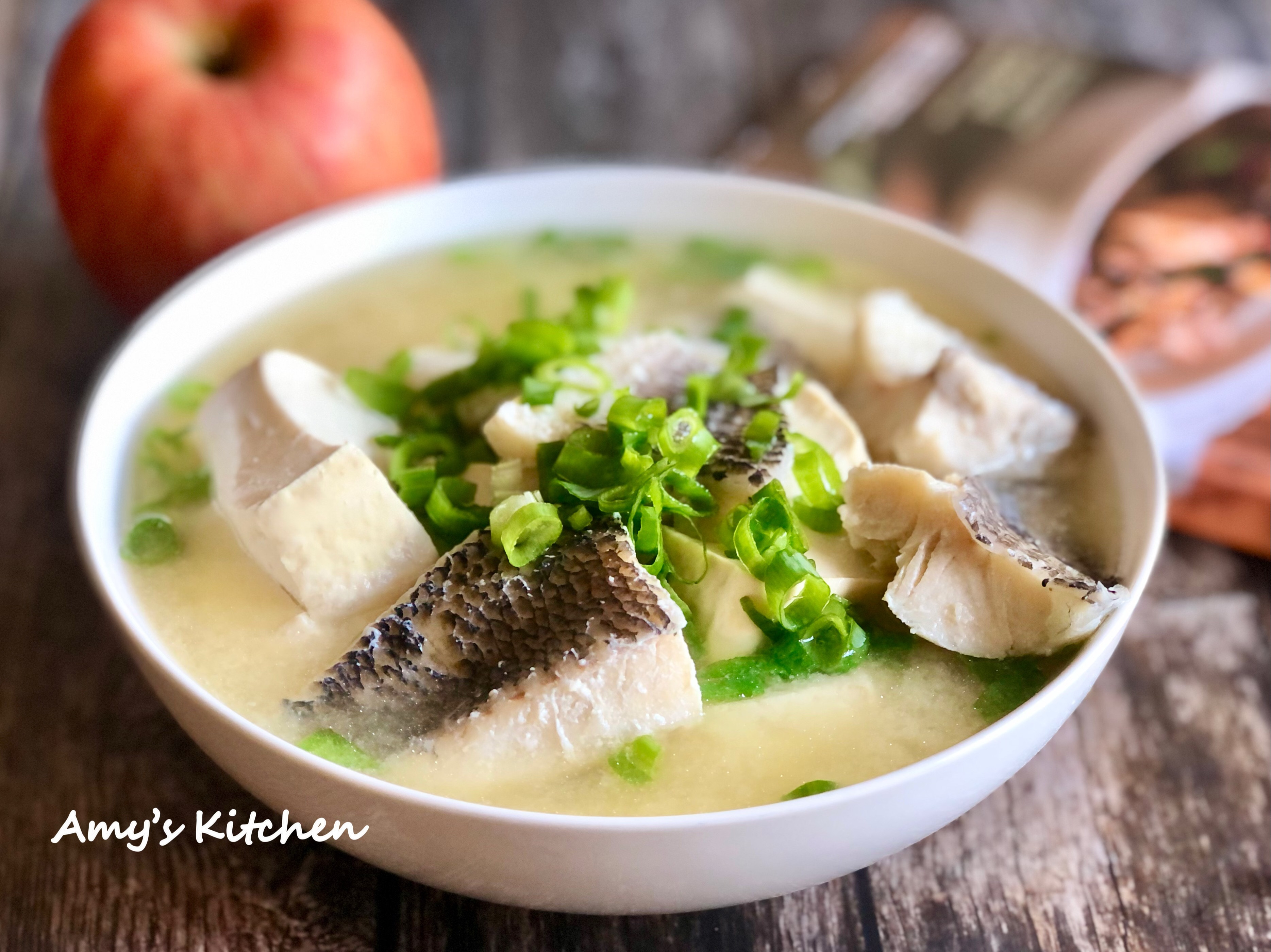 鱸魚豆腐味噌湯 (分享豆腐保存方式)
