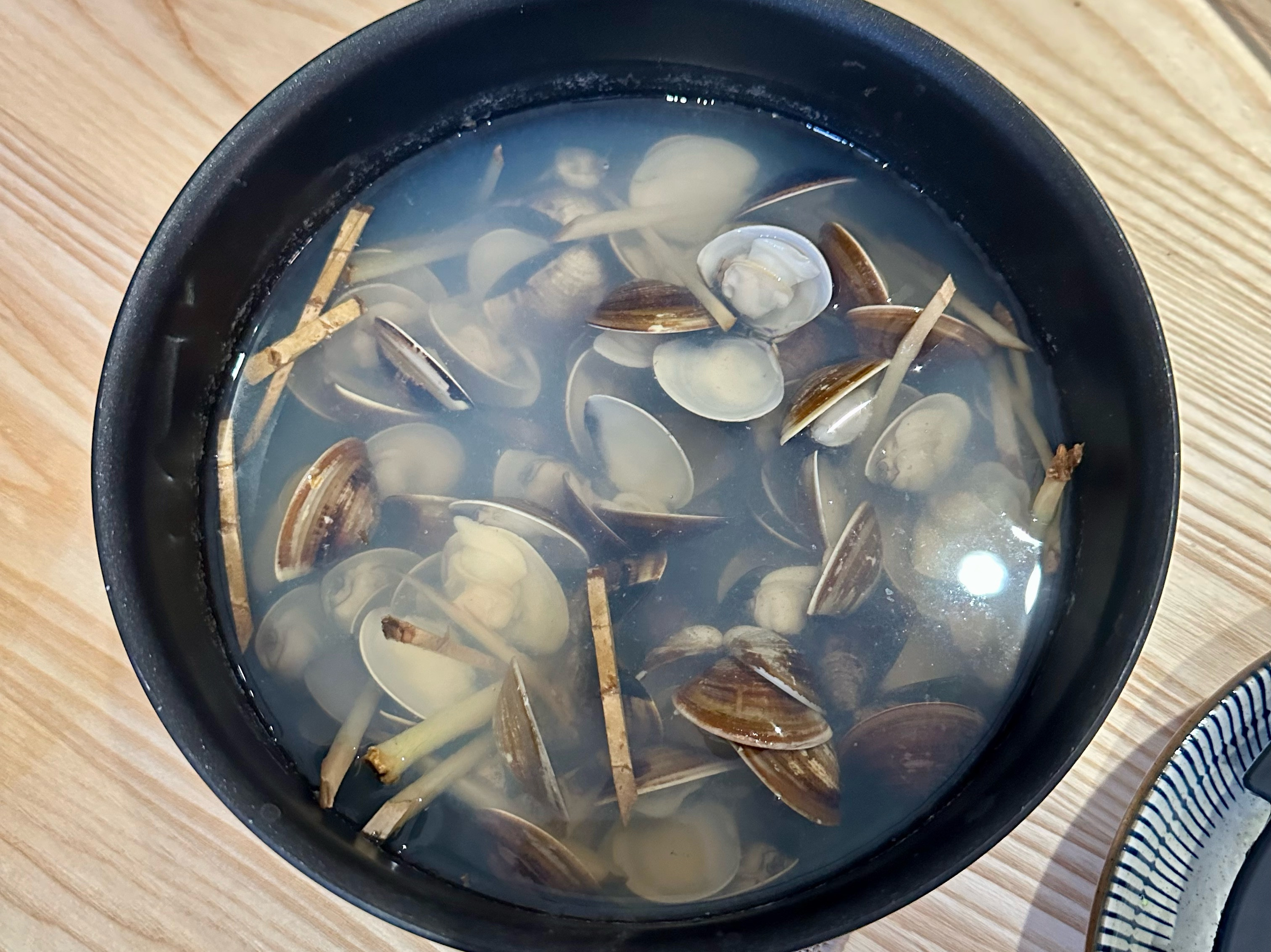 薑絲蛤蜊湯