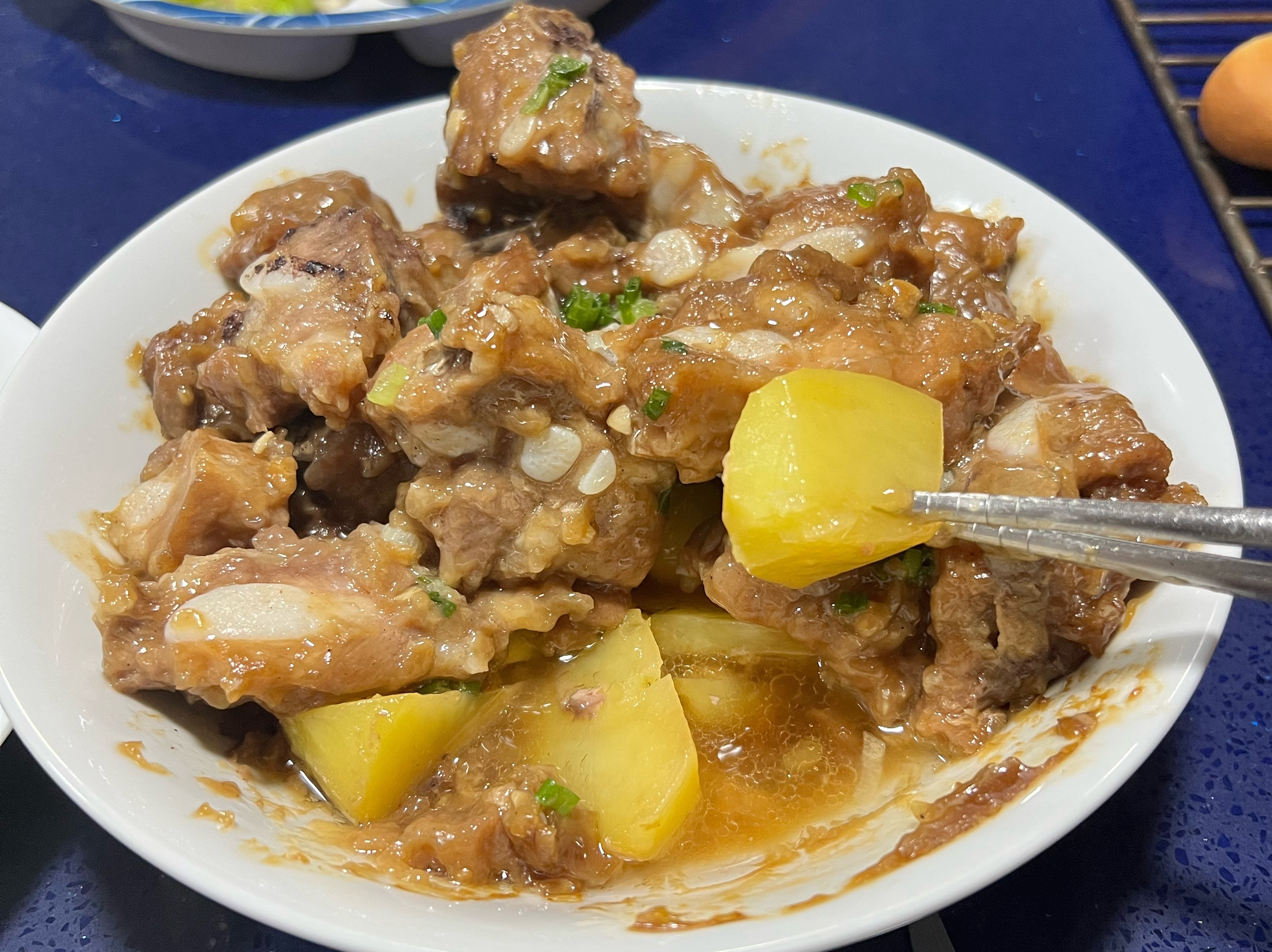 粉蒸排骨（蕃薯粉） by Sammi Peng