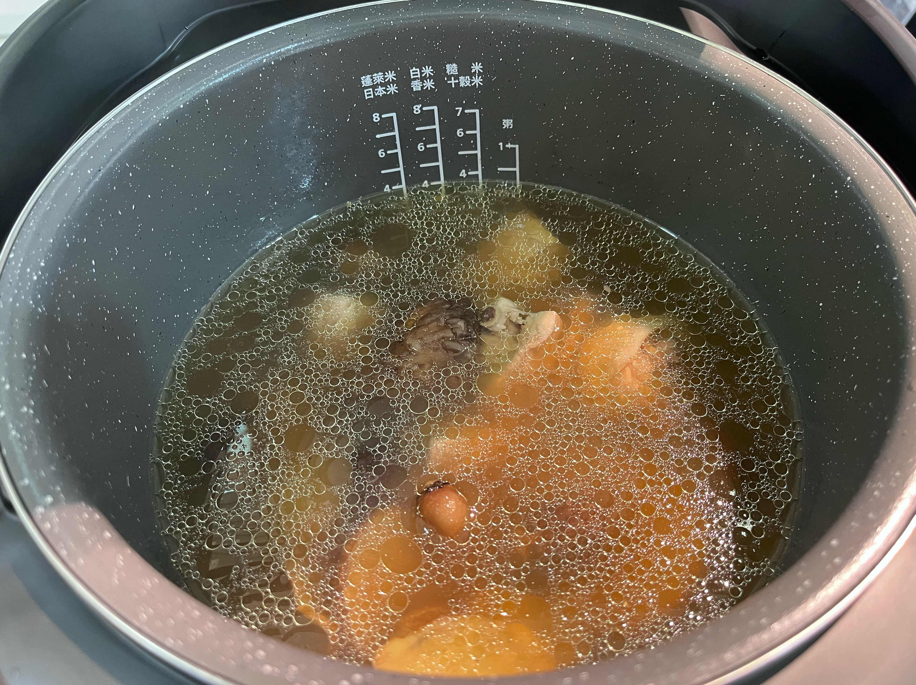 HD4539飛利浦電子鍋 香菇雞湯