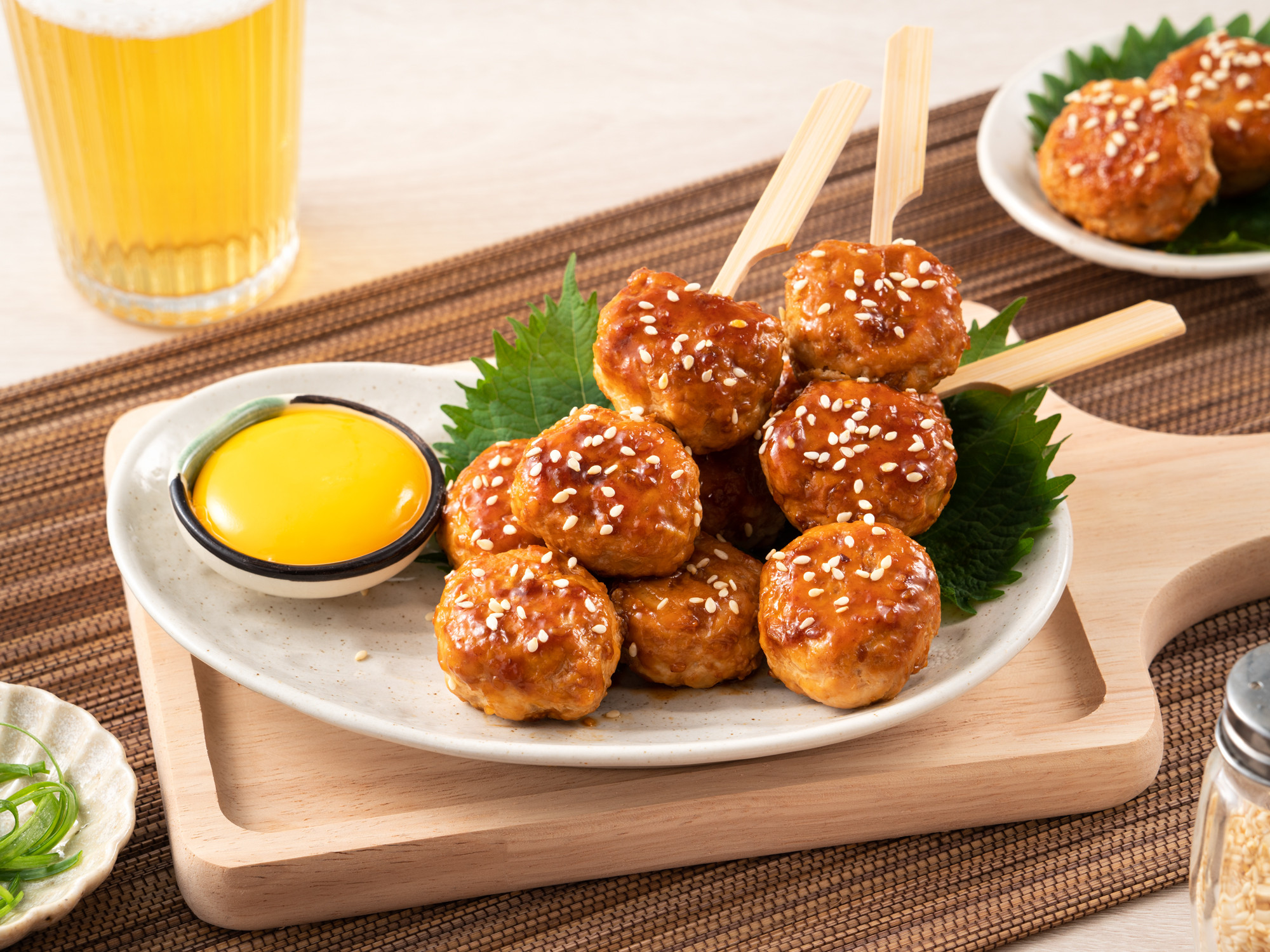 月見照燒雞肉丸串【李錦記日式照燒烤肉醬】 by 李錦記 - 愛料理