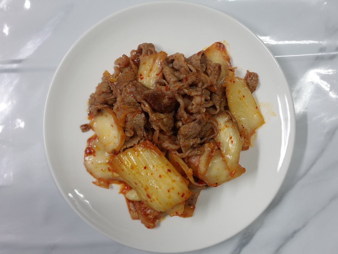 Stirfried beef with kimchi by Oliveolive 愛料理