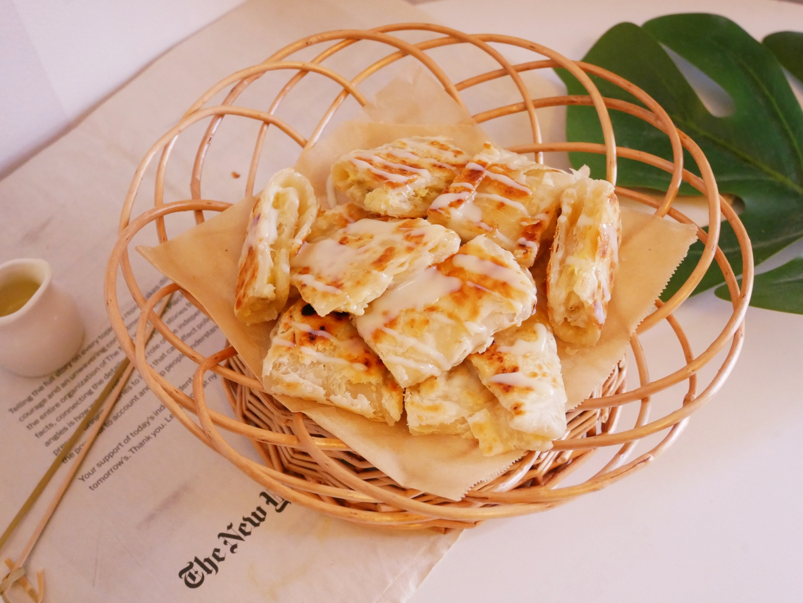 南洋風「香蕉煎餅」市售抓餅輕鬆做！！ by Popo小日子- 愛料理