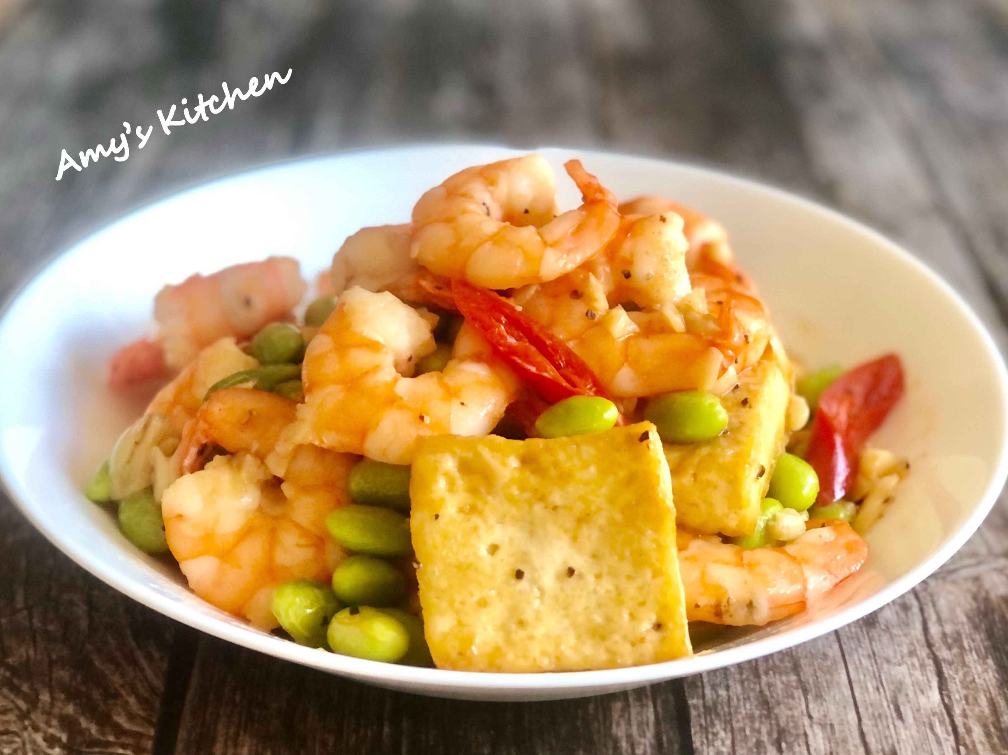 蝦仁豆腐 / 家常菜 by Amy's Kitchen - 愛料理