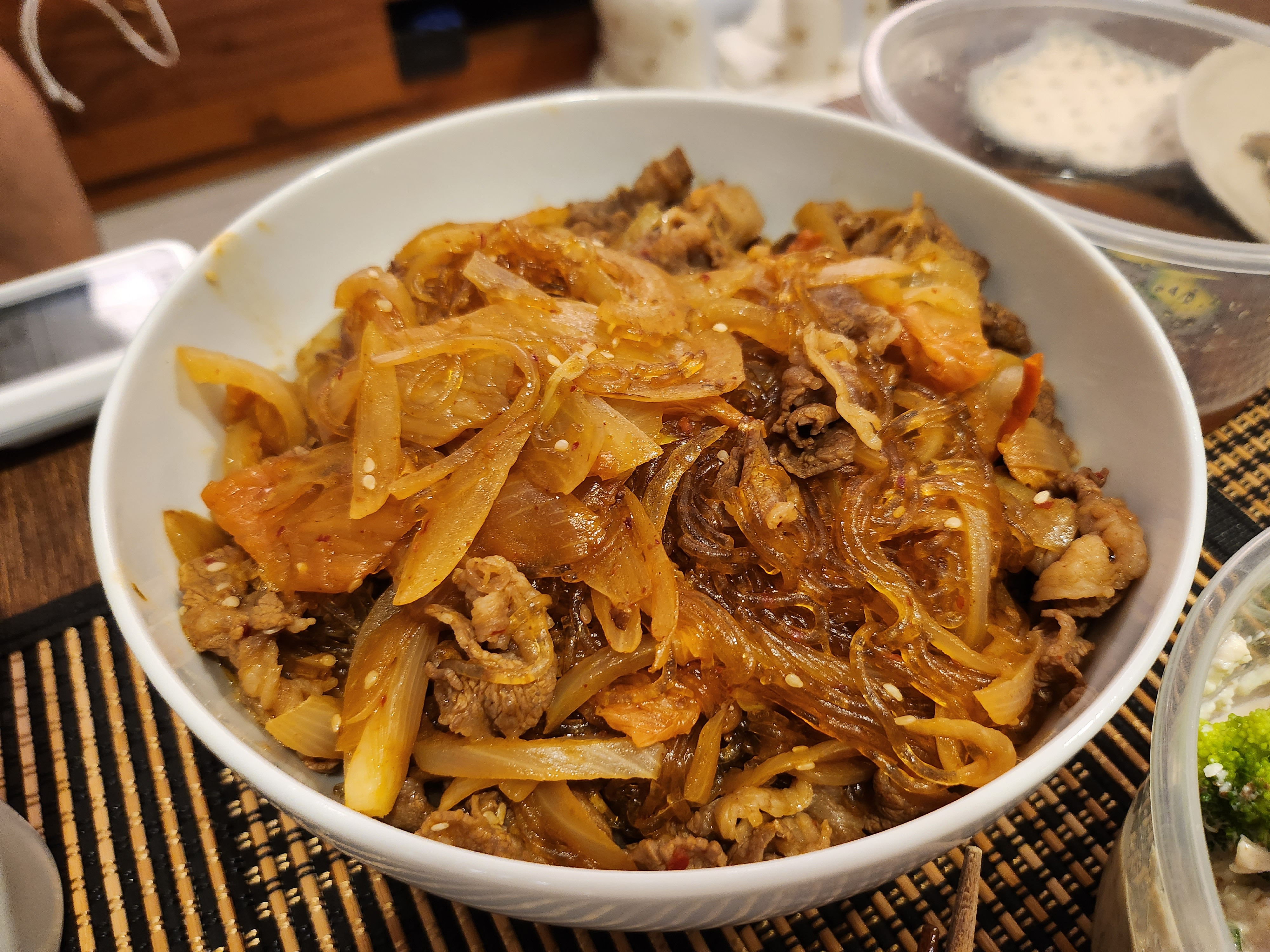 韓式泡菜牛肉炒冬粉