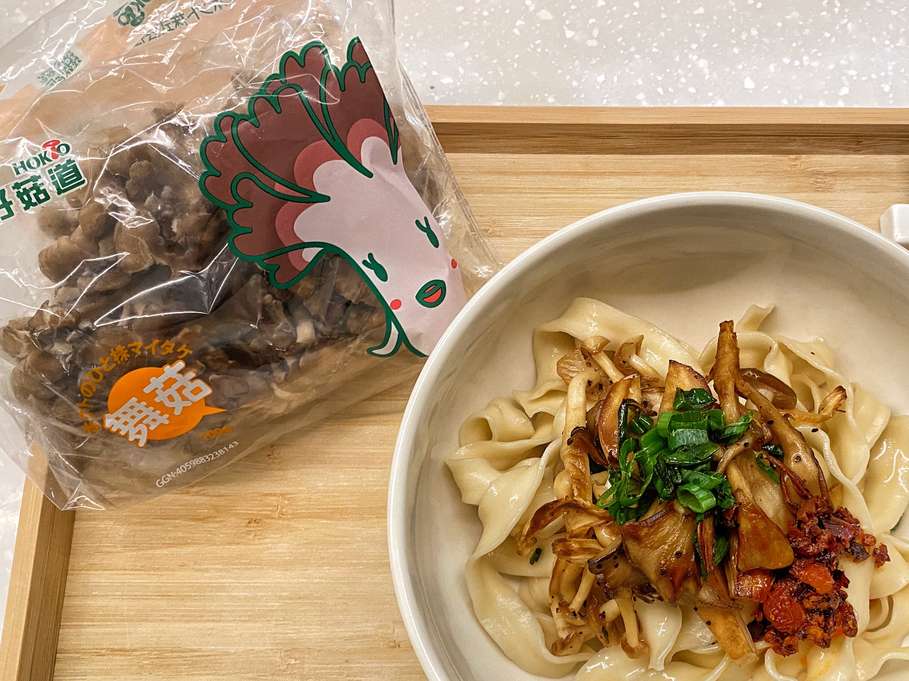 百菇拌麵|舞菇麵料理5-2 ᙏ̤̫ by 療癒食堂|治癒人心的美食ꪔ̤̫ - 愛料理