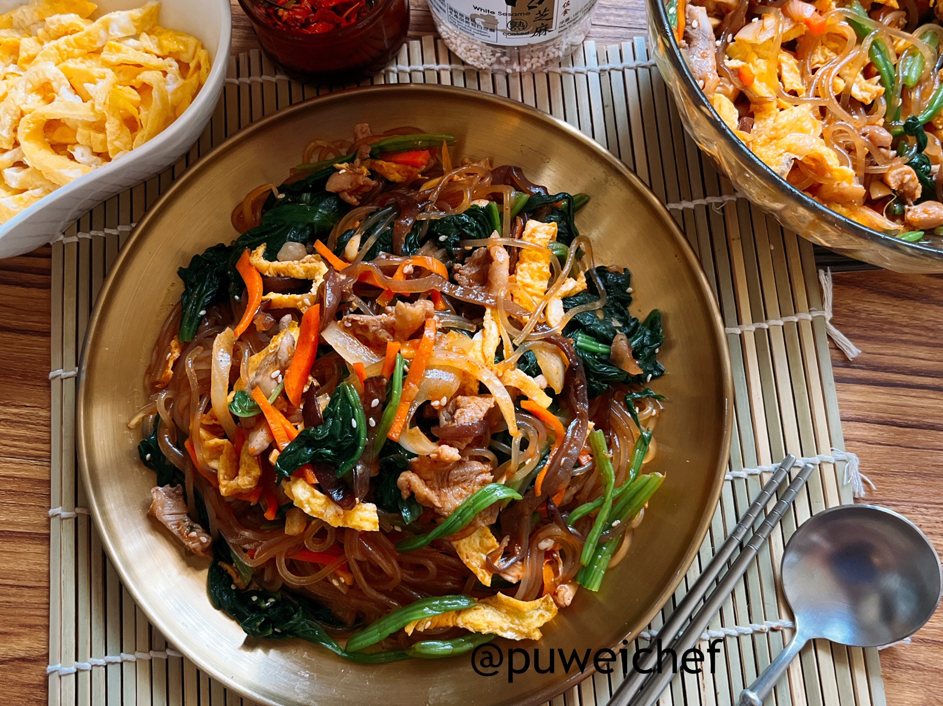 韓式雜菜粉絲 by 浦維老師的料理廚房