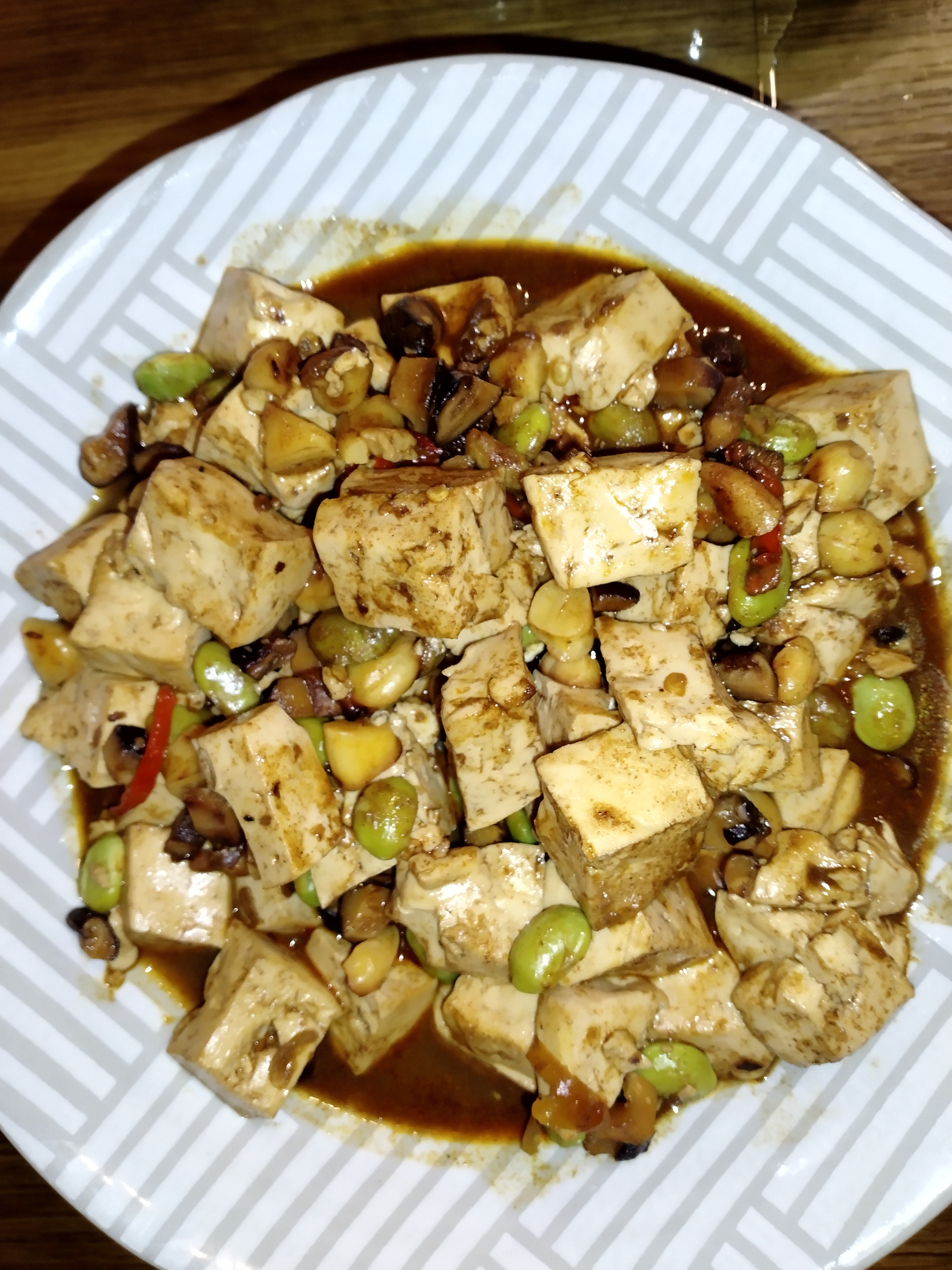 Sichuan pepper tofu