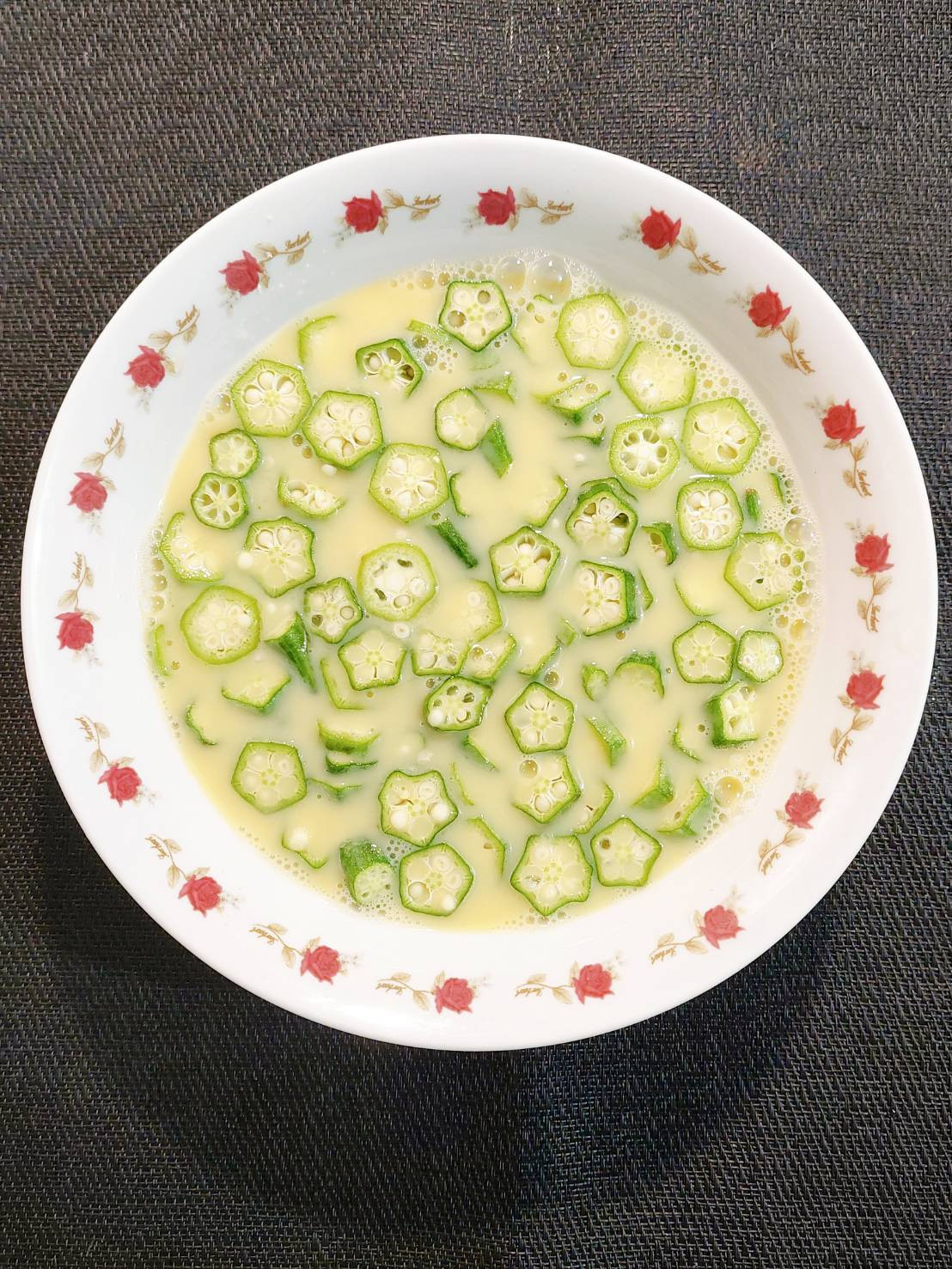 Japanese-style okra steamed egg by 灶頭鑊尾 - 愛料理