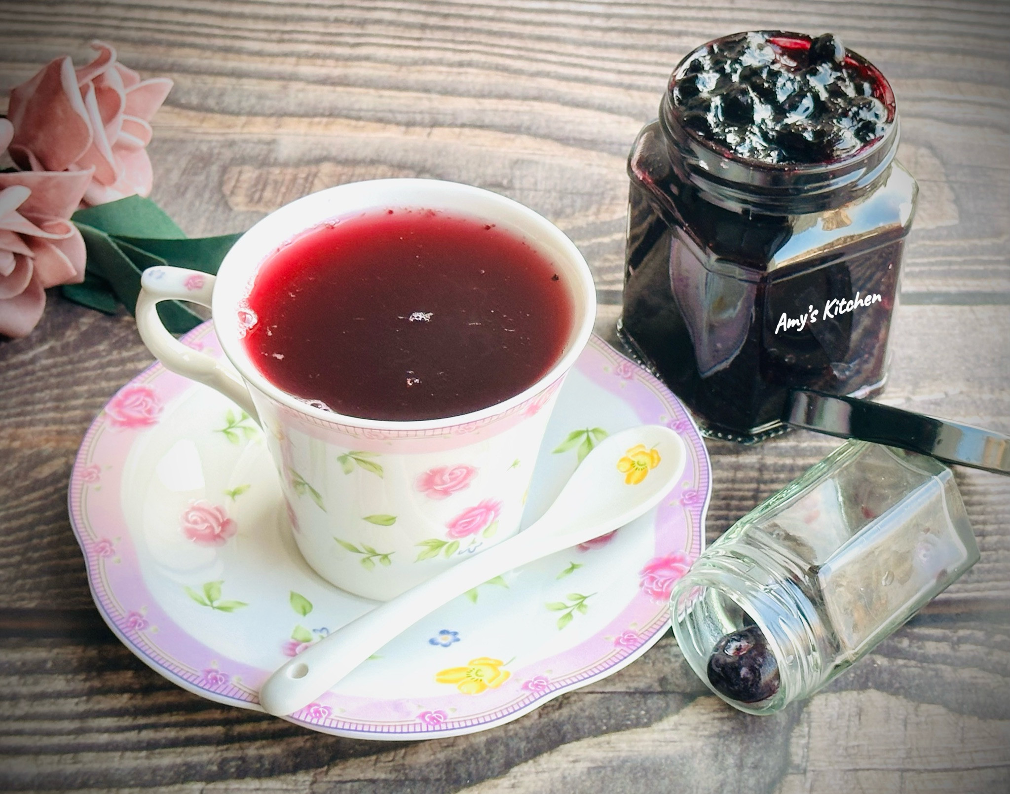 藍莓果茶 / 簡單飲品 by Amy's Kitchen - 愛料理