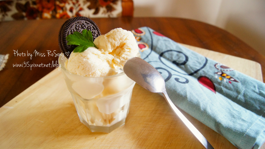 5步香草冰淇淋(免冰淇淋機)
